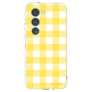 Picasee silikonska prozirna maskica za Xiaomi Redmi 15 5G - Gride lemon