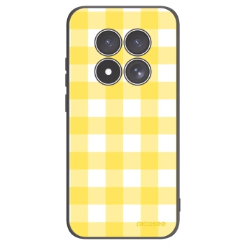 Picasee crna silikonska maskica za Xiaomi Redmi Note 15 Pro 4G - Gride lemon