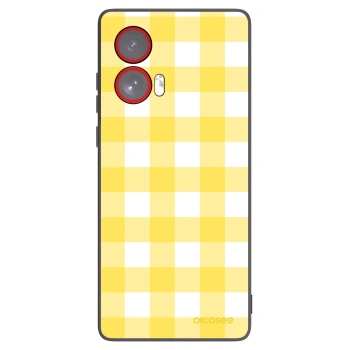 Picasee crna silikonska maskica za Motorola Edge 50 Fusion - Gride lemon