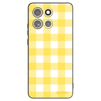 Picasee crna silikonska maskica za Motorola Moto G86 Power 5G - Gride lemon
