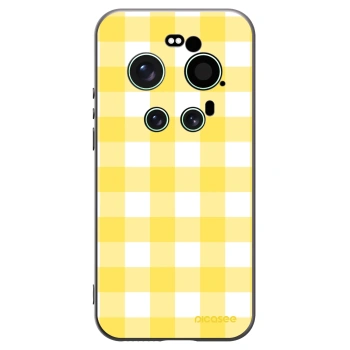 Picasee crna silikonska maskica za Xiaomi 17 Ultra - Gride lemon