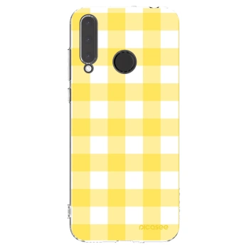 Picasee silikonska prozirna maskica za Honor 20 Lite - Gride lemon