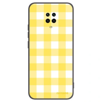 Picasee crna silikonska maskica za Xiaomi Redmi Note 9S - Gride lemon