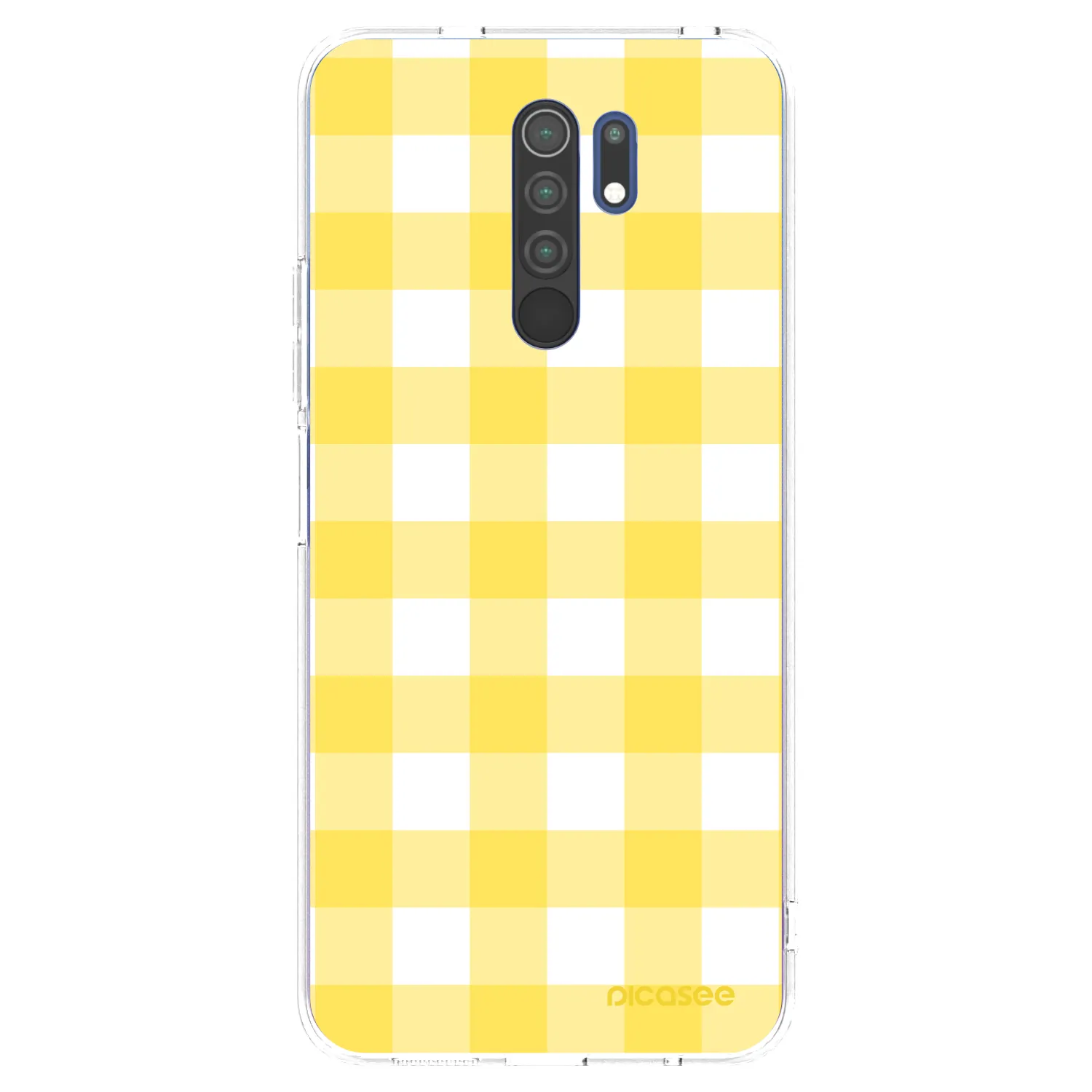 Picasee silikonska prozirna maskica za Xiaomi Redmi 9 - Gride lemon