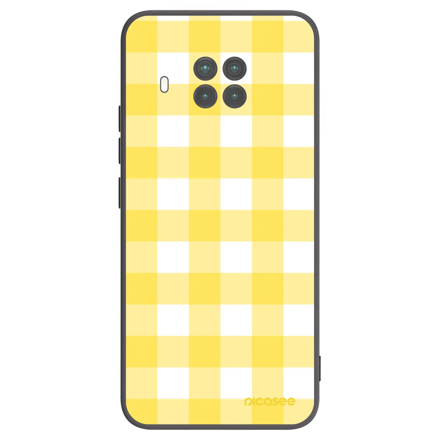 Picasee crna silikonska maskica za Xiaomi Mi 10T Lite - Gride lemon