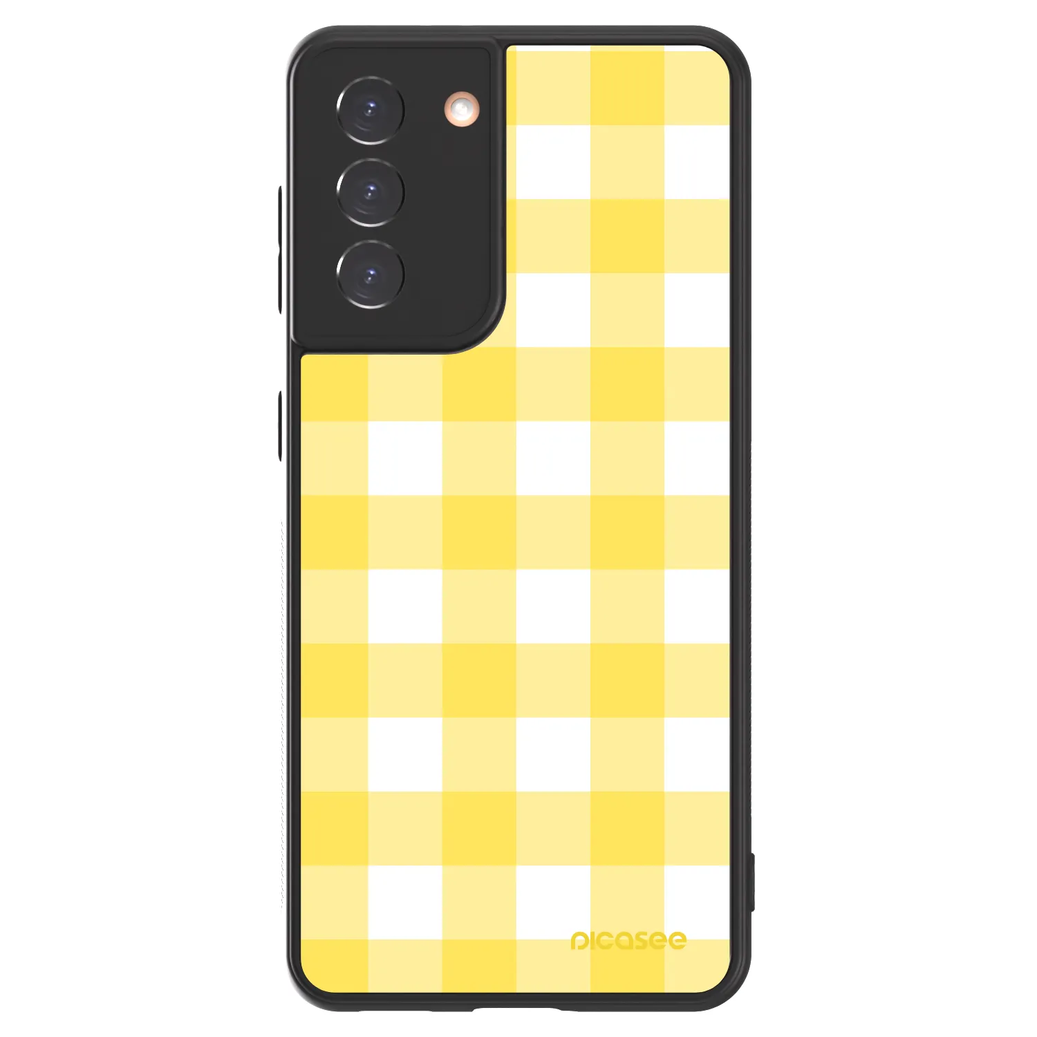 Picasee ULTIMATE CASE za Samsung Galaxy S21 5G G991B - Gride lemon