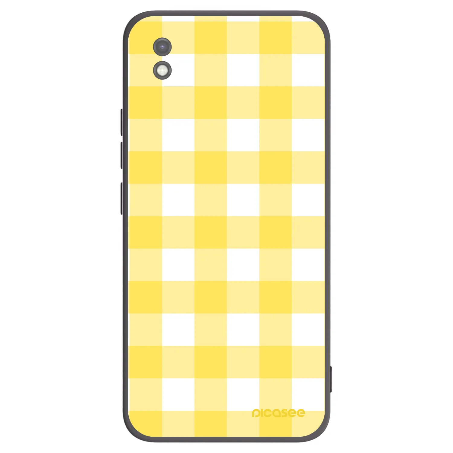 Picasee crna silikonska maskica za Xiaomi Redmi 9AT - Gride lemon