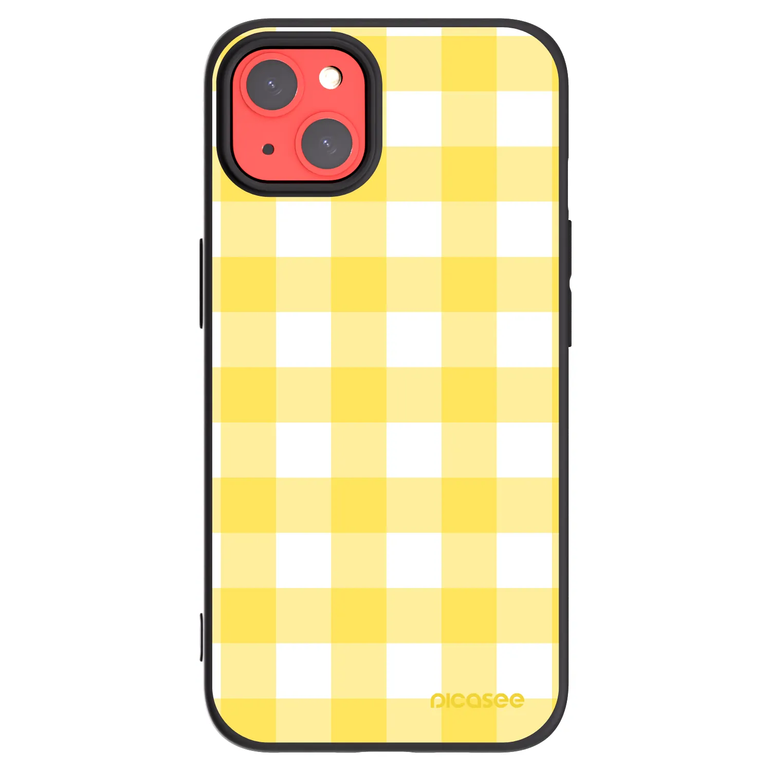 Picasee crna silikonska maskica za Apple iPhone 13 - Gride lemon