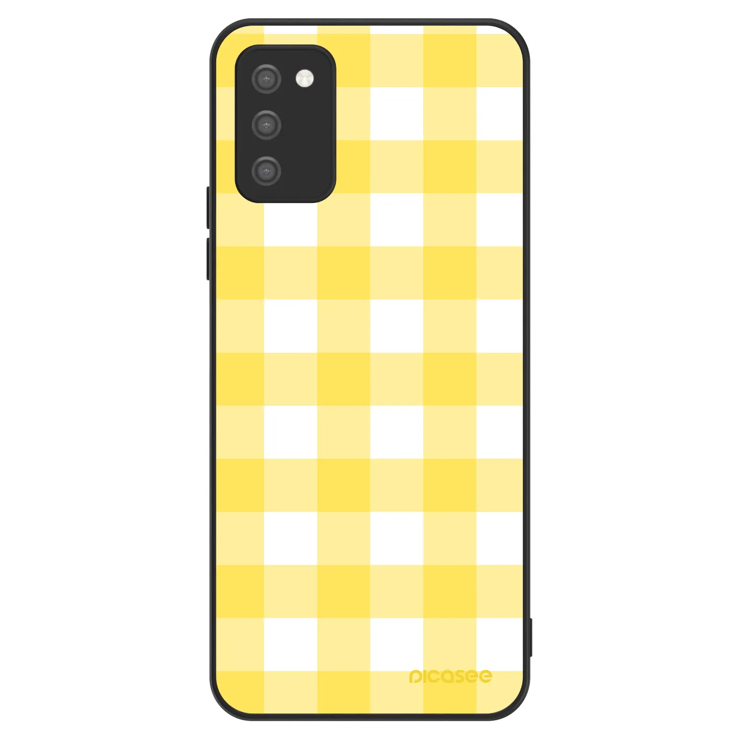Picasee ULTIMATE CASE za Samsung Galaxy A02s A025G - Gride lemon
