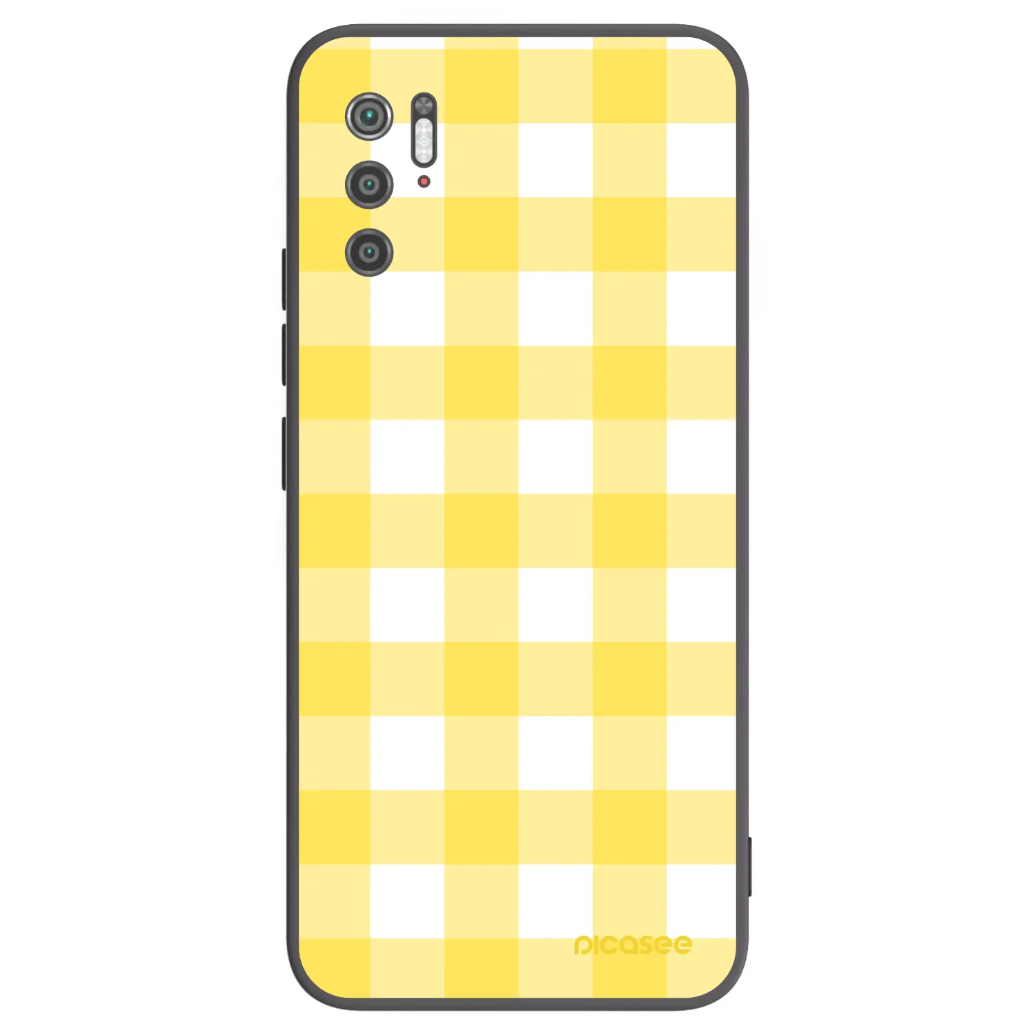 Picasee crna silikonska maskica za Xiaomi Poco M3 Pro 5G - Gride lemon
