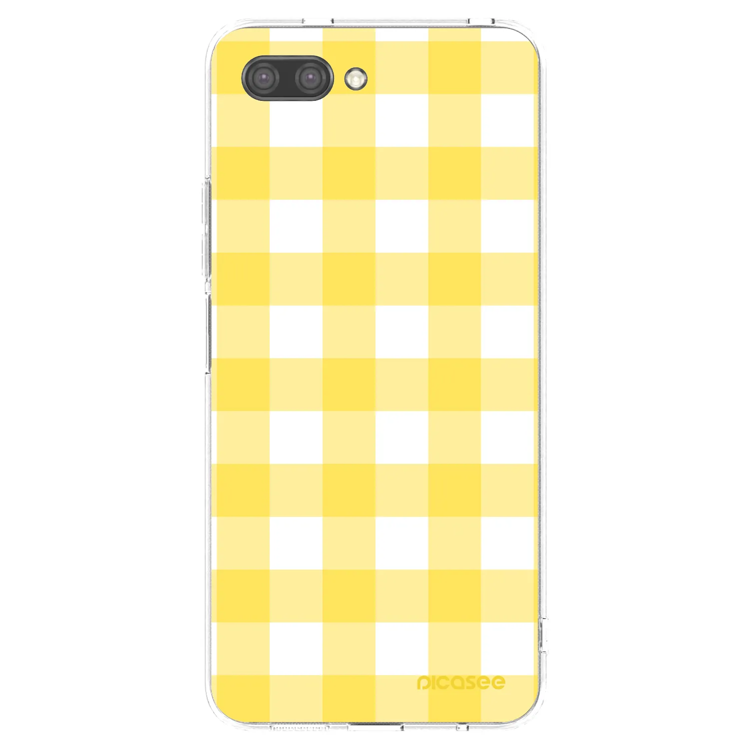 Picasee silikonska prozirna maskica za Honor 10 - Gride lemon