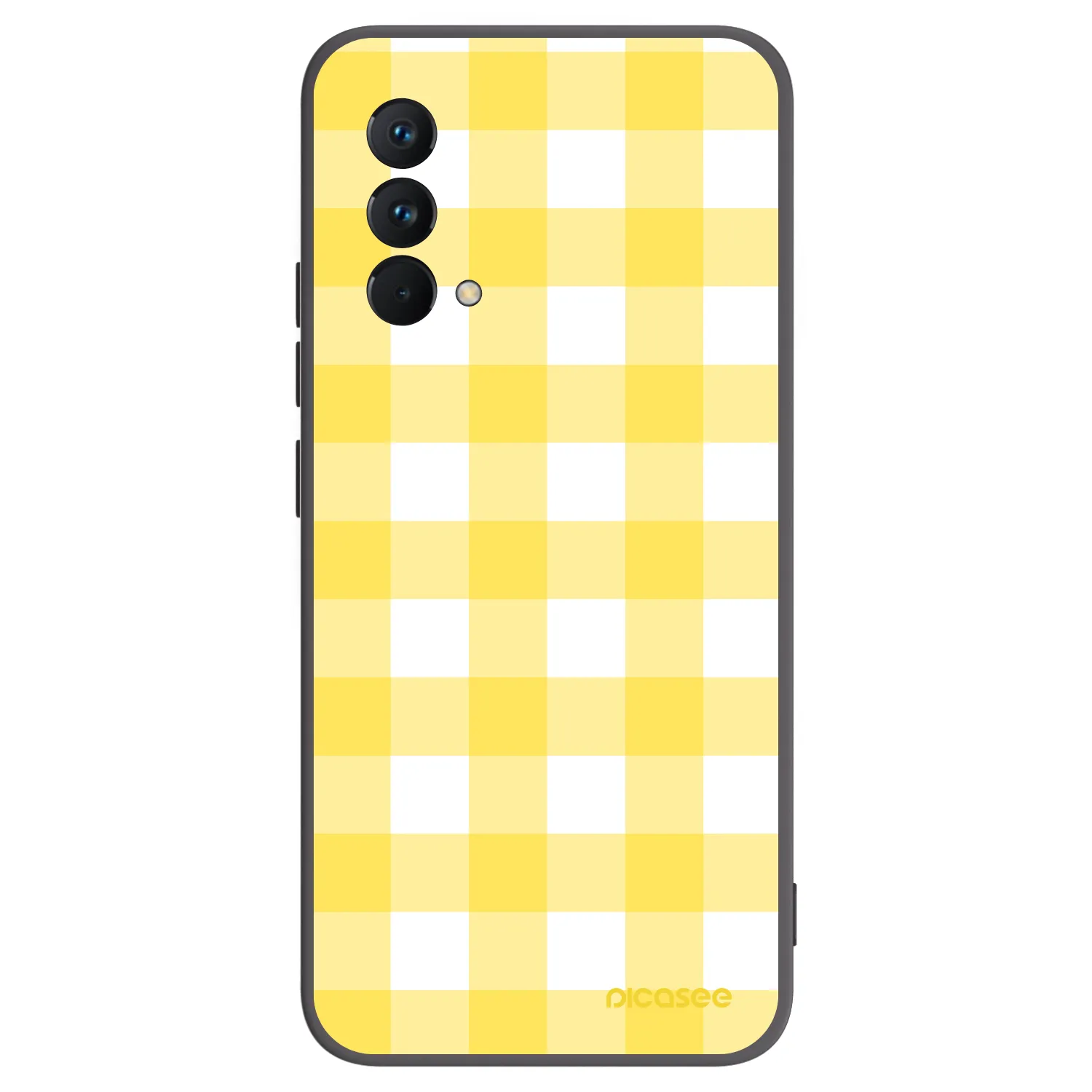 Picasee crna silikonska maskica za Realme GT Master Edition 5G - Gride lemon