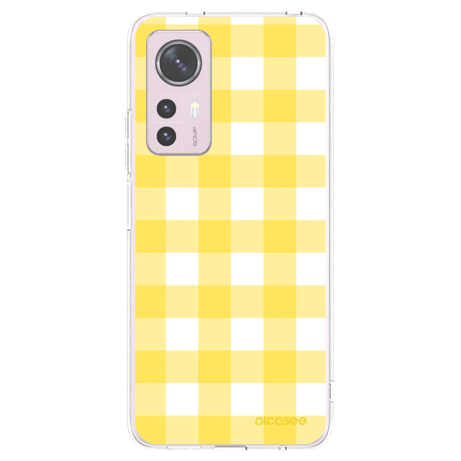 Picasee silikonska prozirna maskica za Xiaomi 12 - Gride lemon