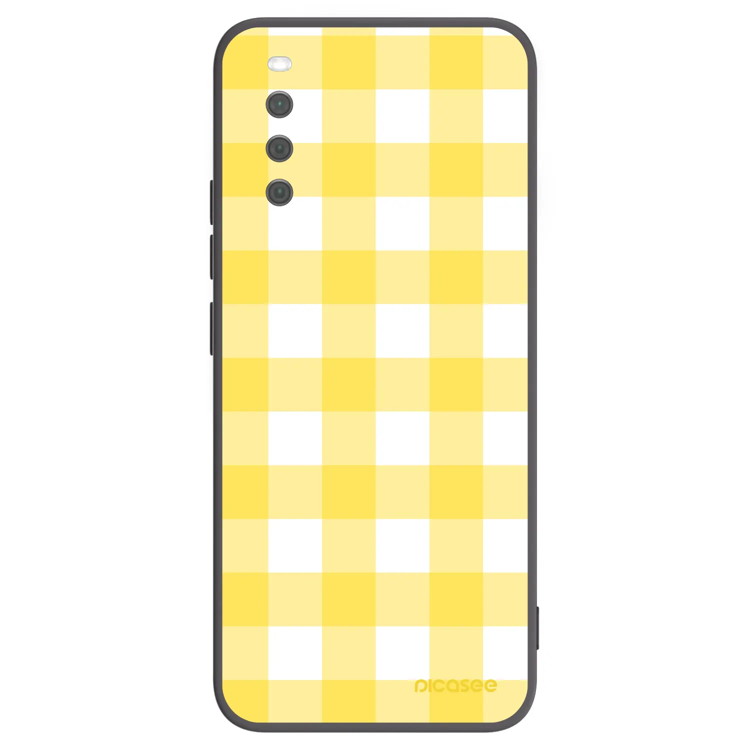 Picasee crna silikonska maskica za Sony Xperia 10 III - Gride lemon