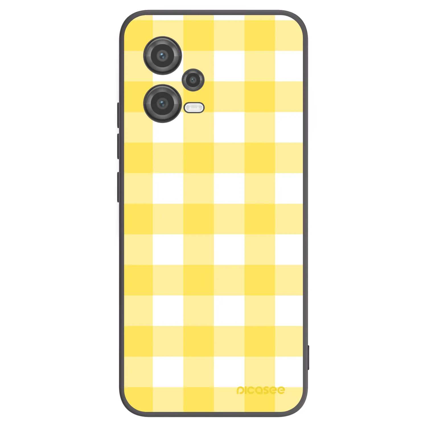 Picasee crna silikonska maskica za Xiaomi Poco X5 - Gride lemon