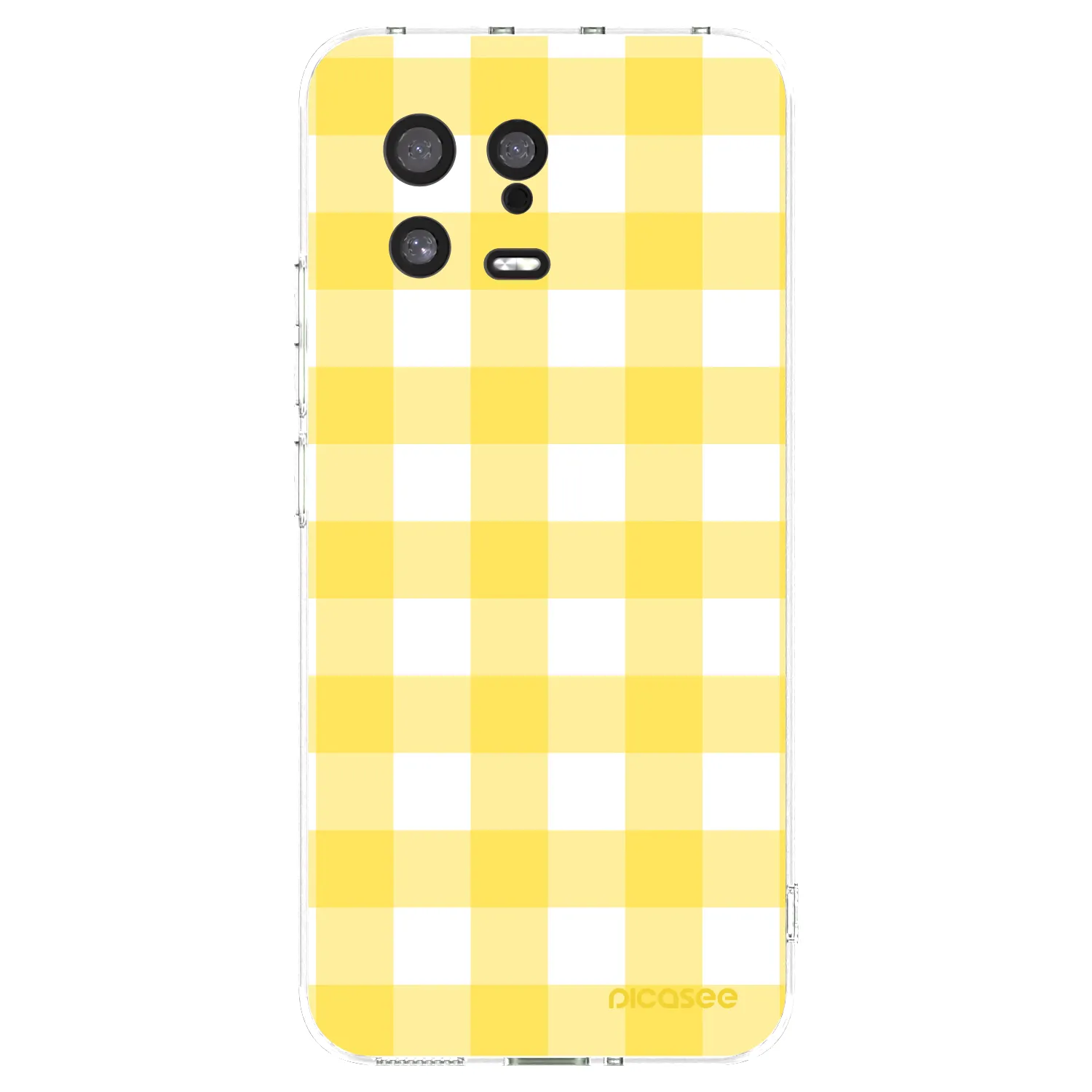 Picasee silikonska prozirna maskica za Xiaomi 13 - Gride lemon