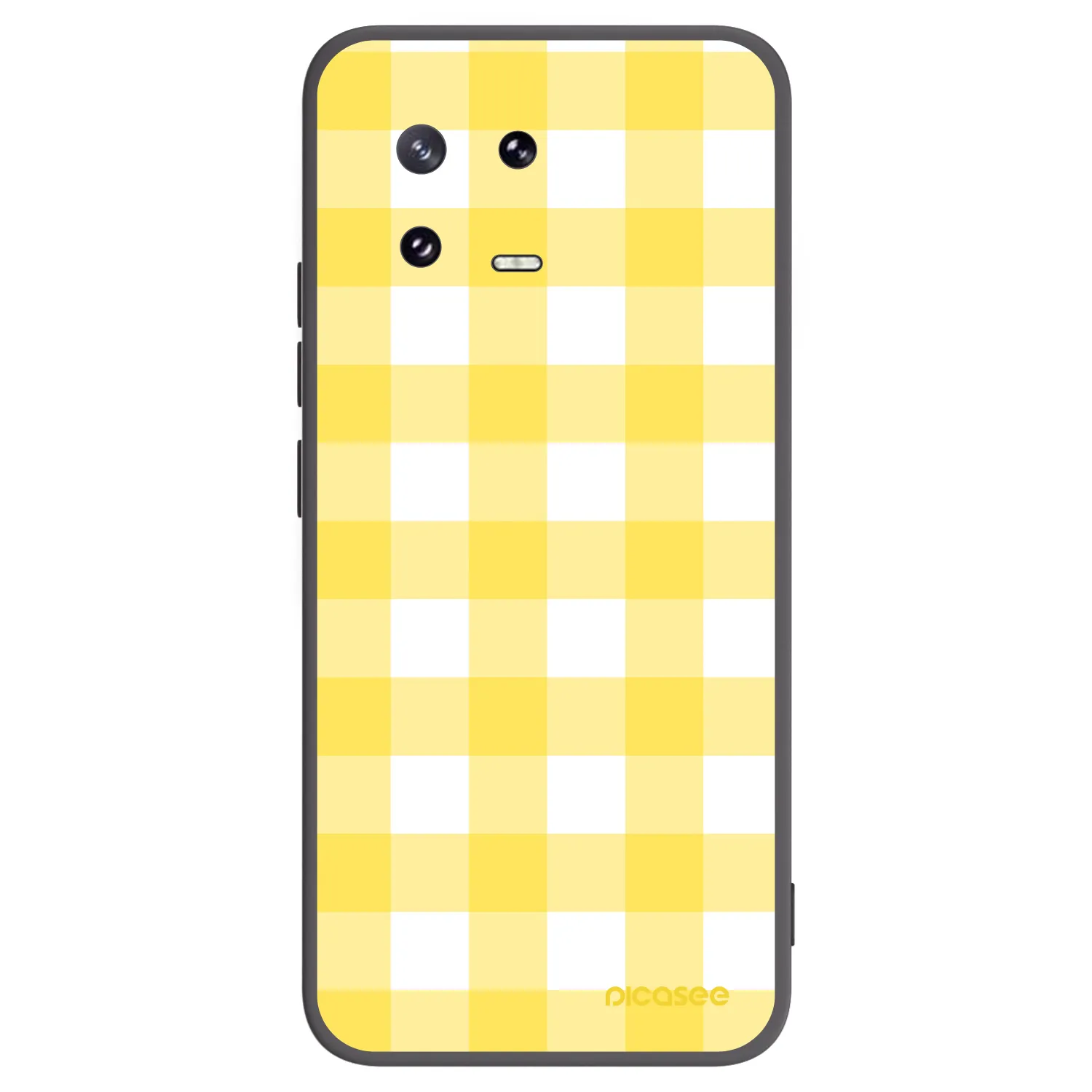 Picasee crna silikonska maskica za Xiaomi 13 Pro - Gride lemon