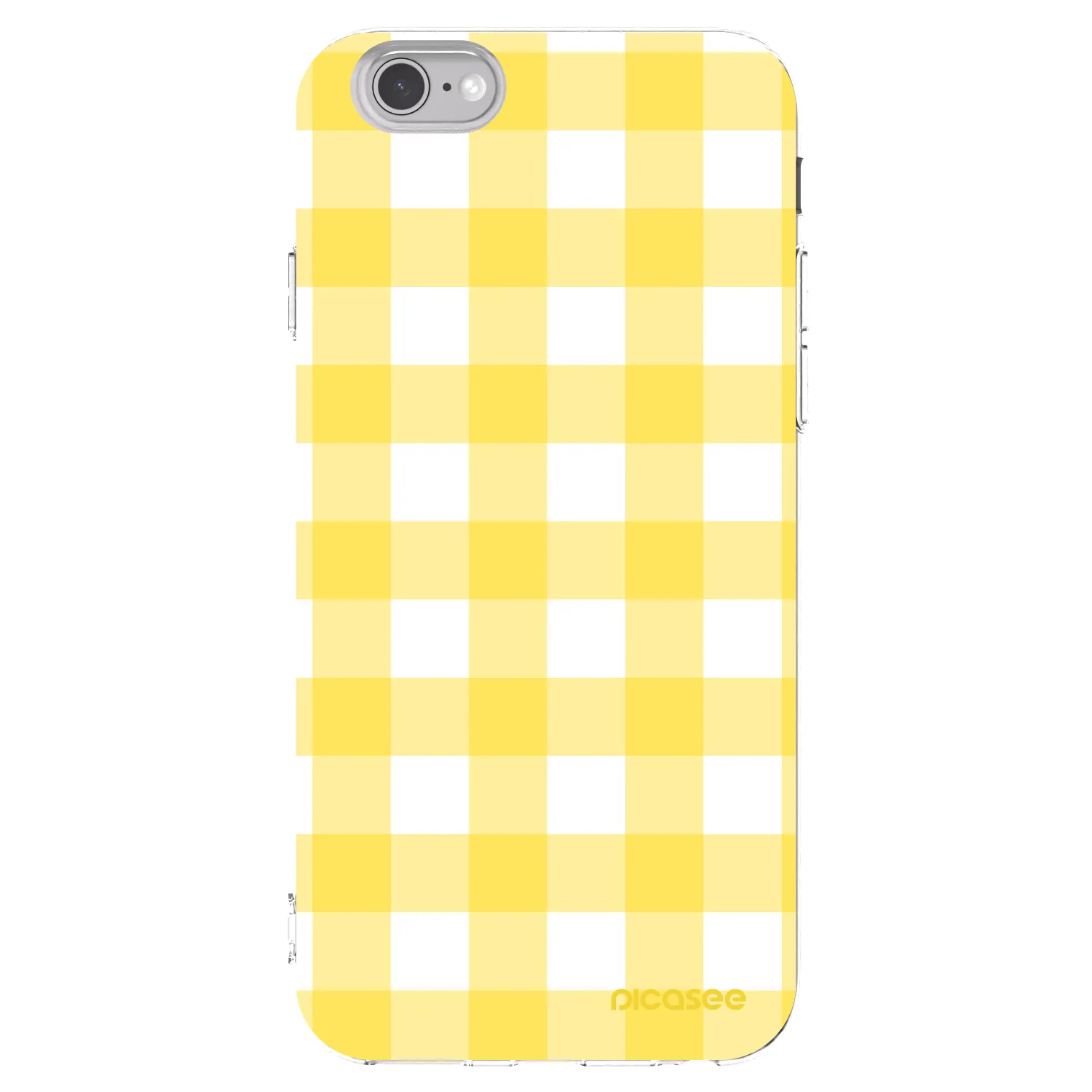 Picasee silikonska prozirna maskica za Apple iPhone 6/6S - Gride lemon