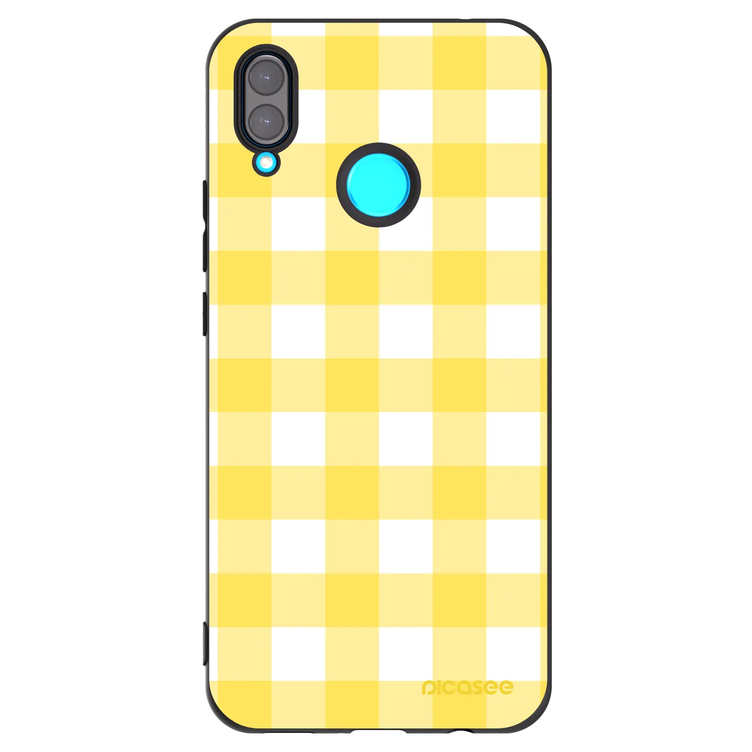 Picasee crna silikonska maskica za Huawei Nova 3 - Gride lemon