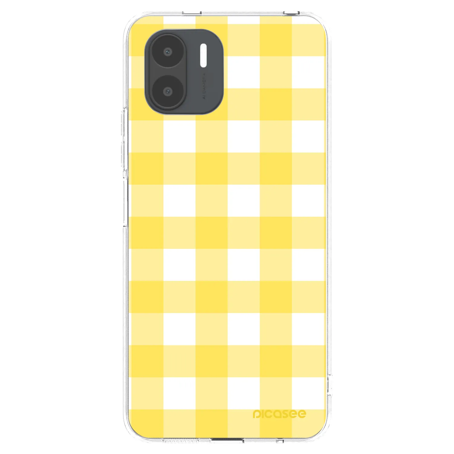 Picasee silikonska prozirna maskica za Xiaomi Redmi A2 - Gride lemon