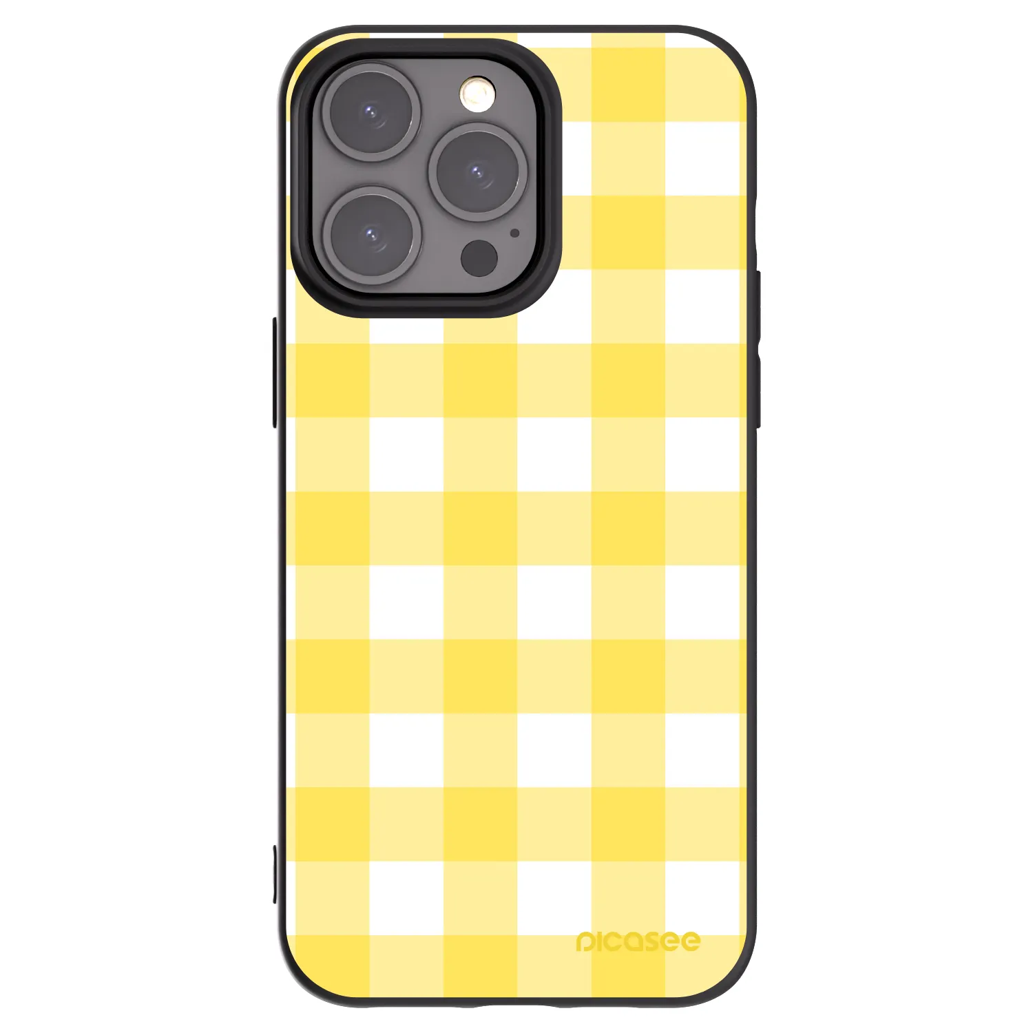 Picasee crna silikonska maskica za Apple iPhone 15 Pro Max - Gride lemon