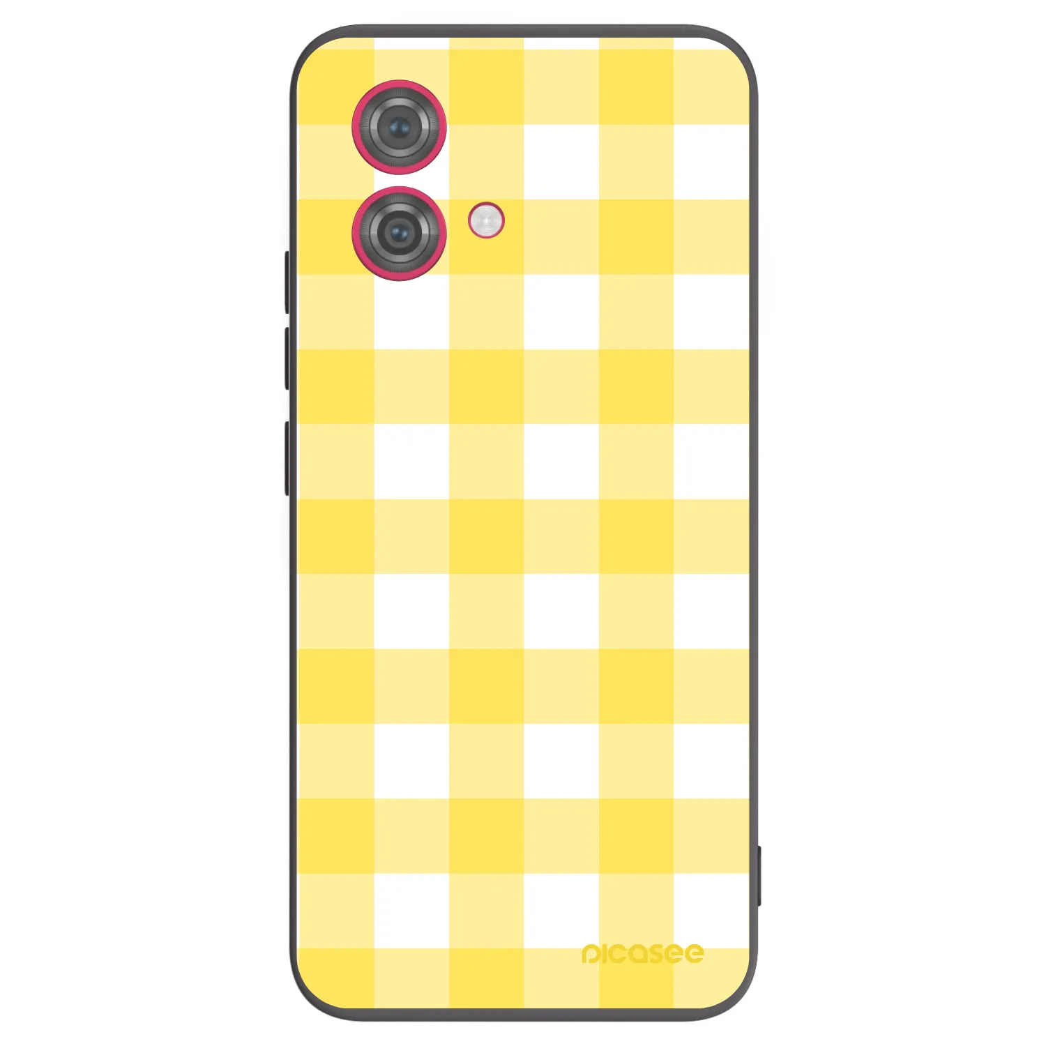 Picasee crna silikonska maskica za Motorola Moto G84 5G - Gride lemon