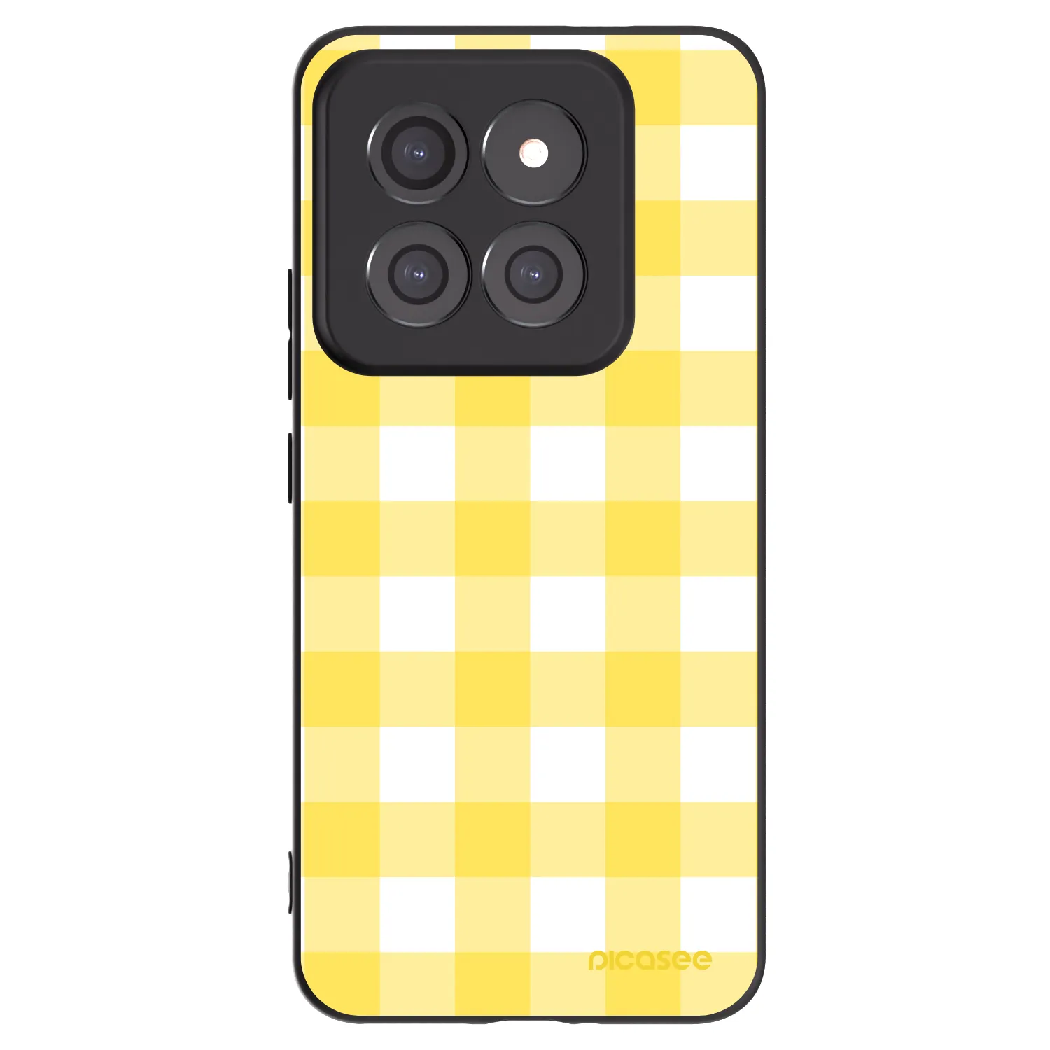 Picasee crna silikonska maskica za Xiaomi 14 Pro - Gride lemon