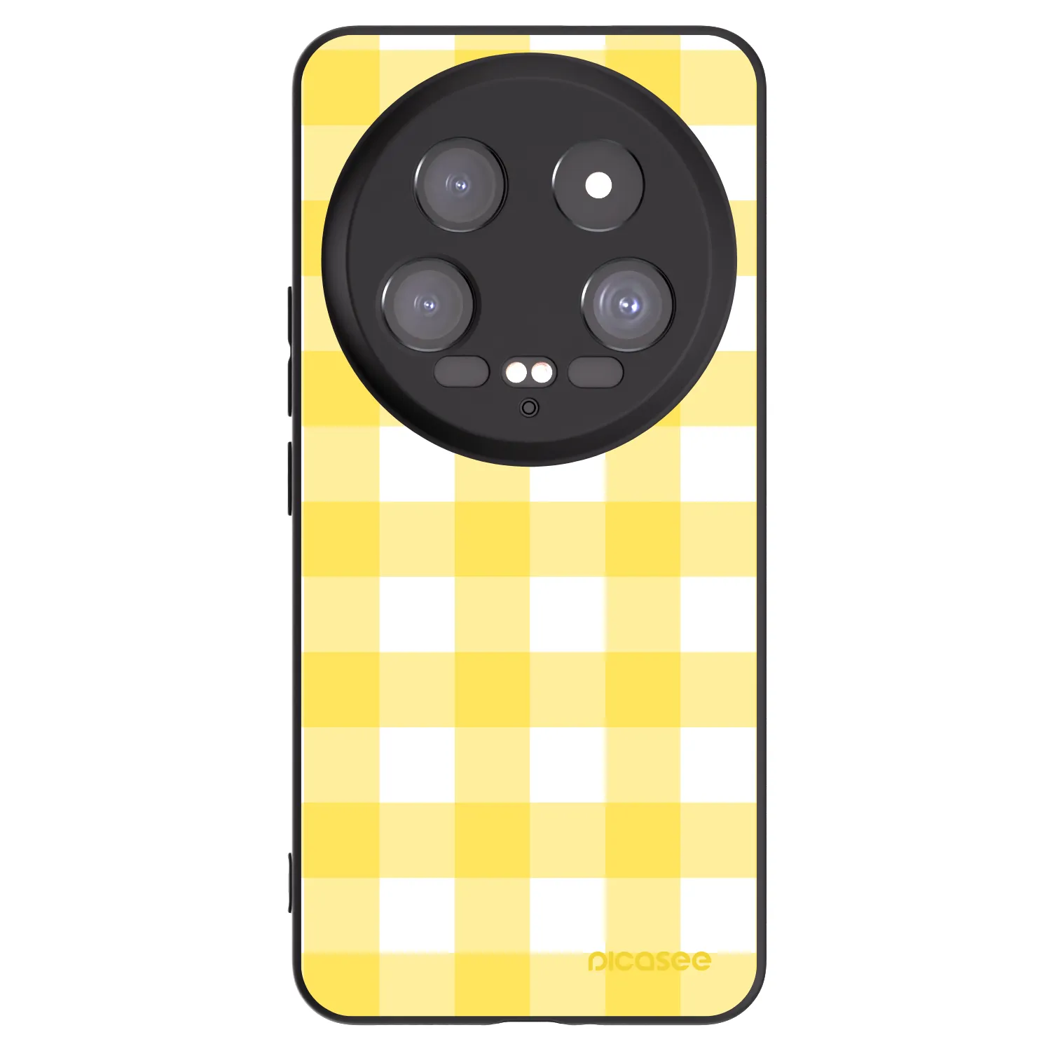 Picasee crna silikonska maskica za Xiaomi 14 Ultra - Gride lemon