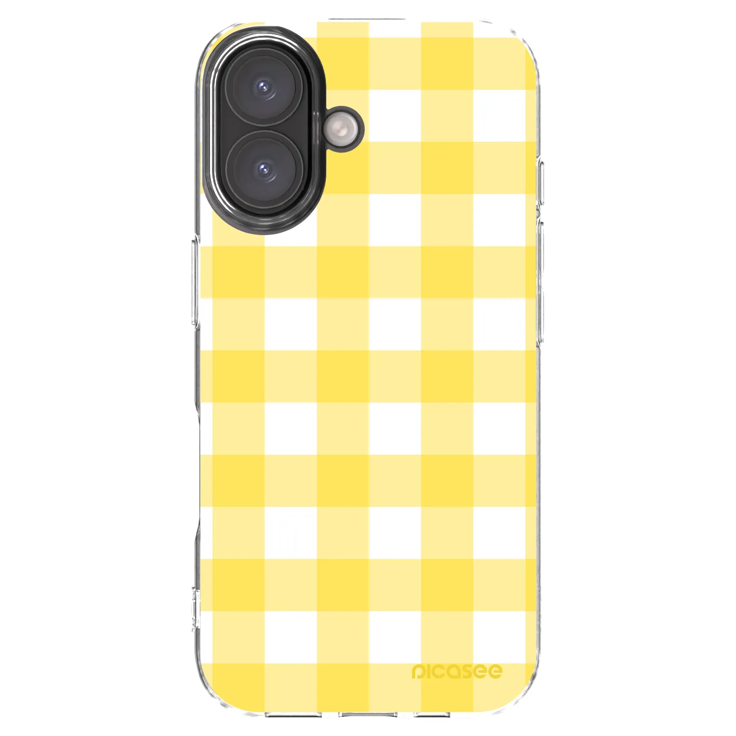 Picasee silikonska prozirna maskica za Apple iPhone 16 - Gride lemon
