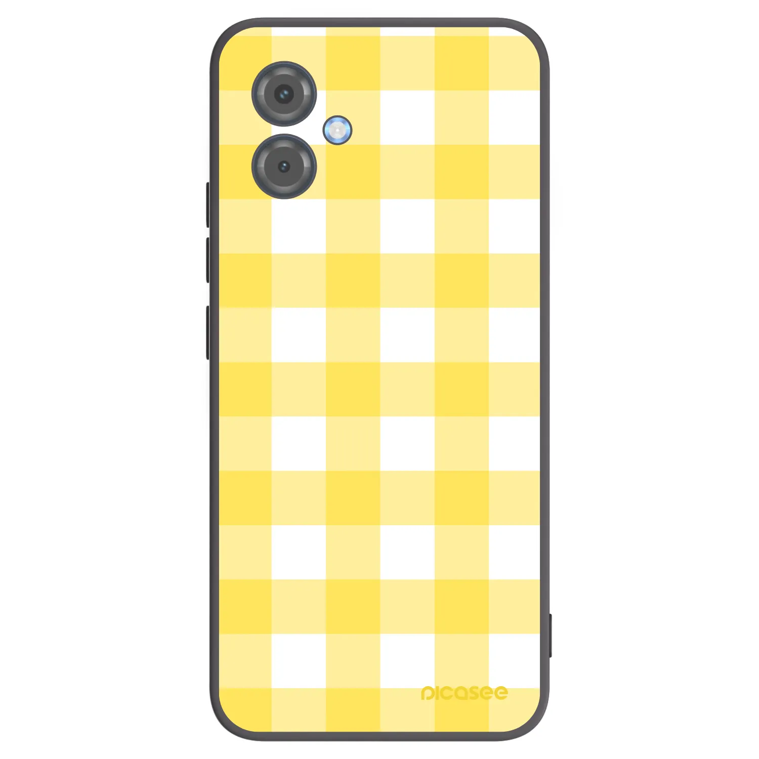 Picasee crna silikonska maskica za Motorola Moto G14 - Gride lemon