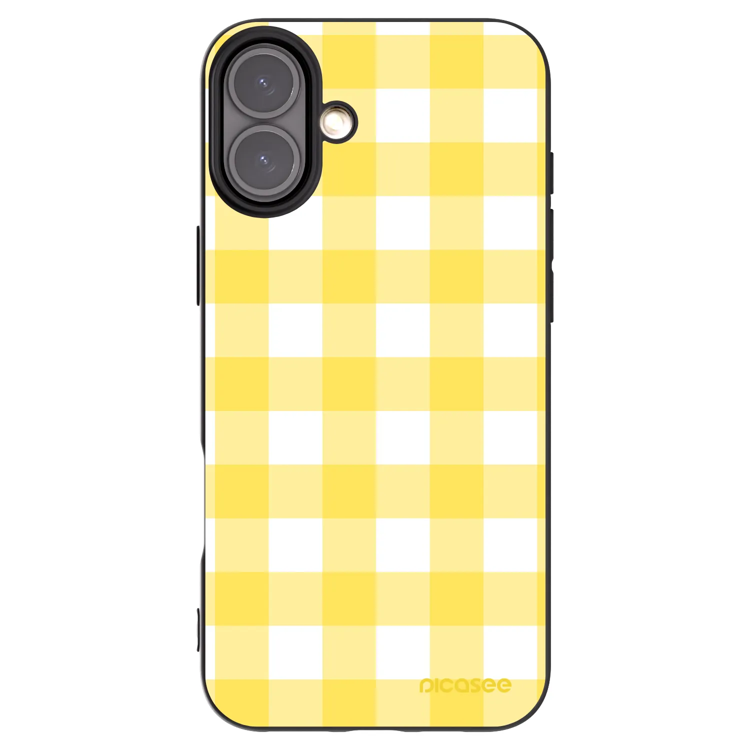 Picasee crna silikonska maskica za Apple iPhone 16 Plus - Gride lemon