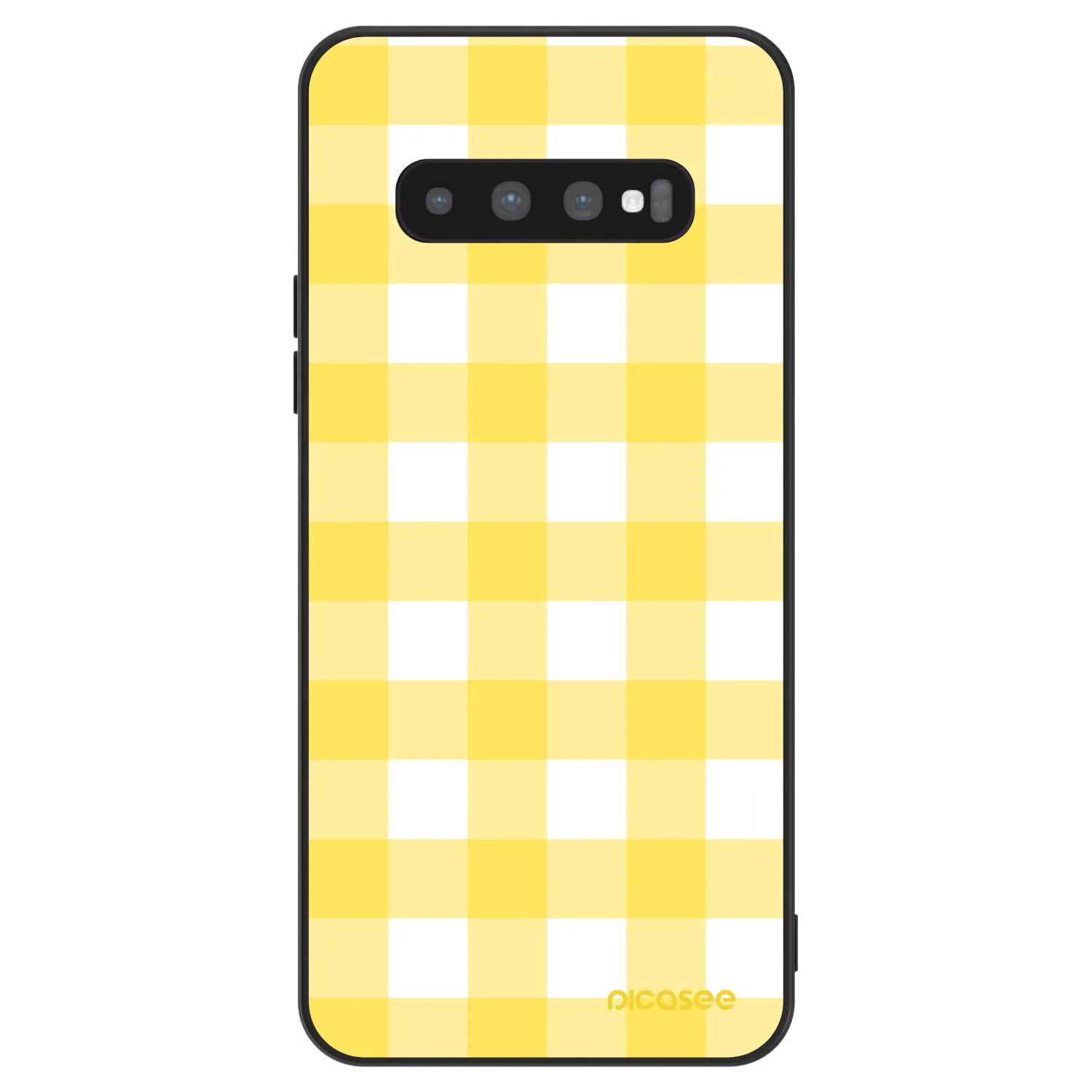 Picasee ULTIMATE CASE za Samsung Galaxy S10 Plus G975 - Gride lemon