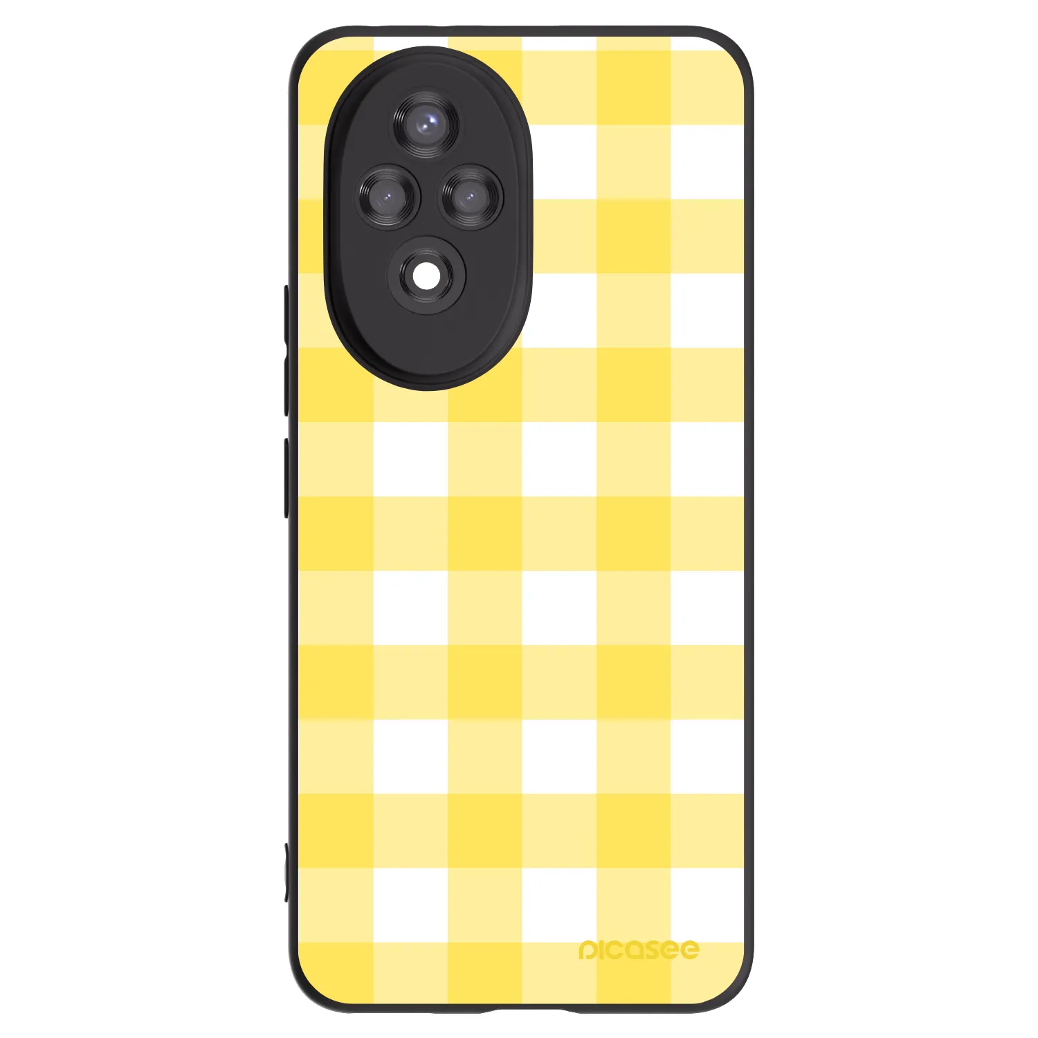 Picasee crna silikonska maskica za Honor 200 5G - Gride lemon