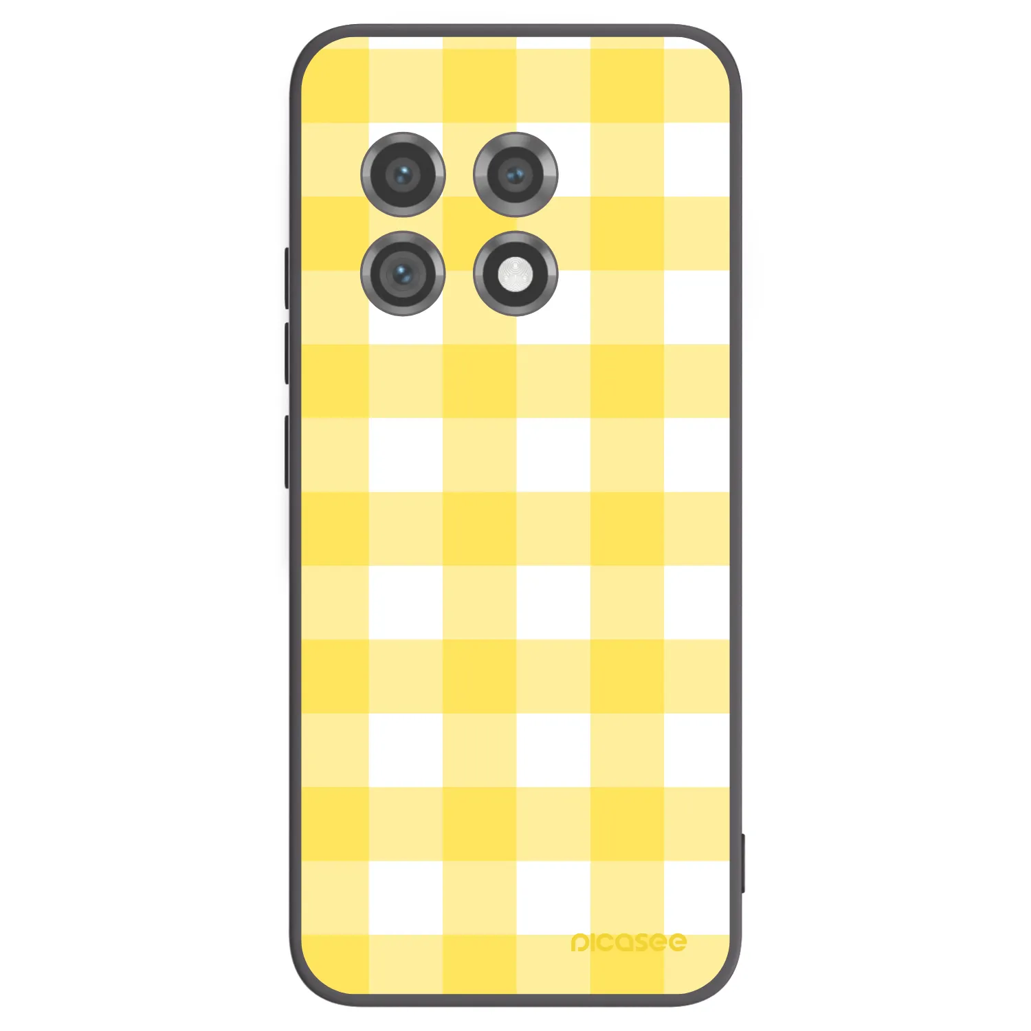 Picasee crna silikonska maskica za OnePlus 11 5G - Gride lemon