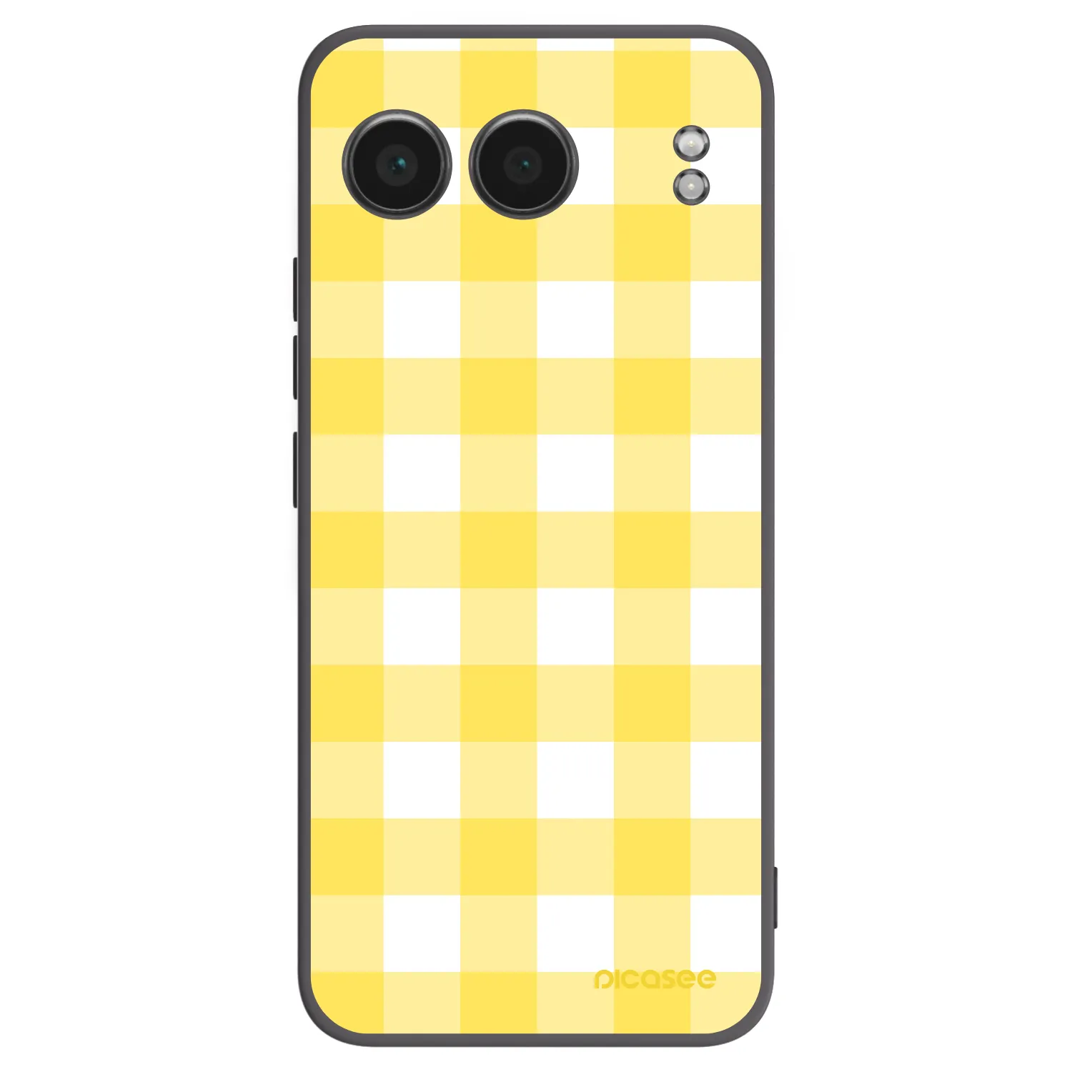 Picasee crna silikonska maskica za OnePlus Nord 4 - Gride lemon