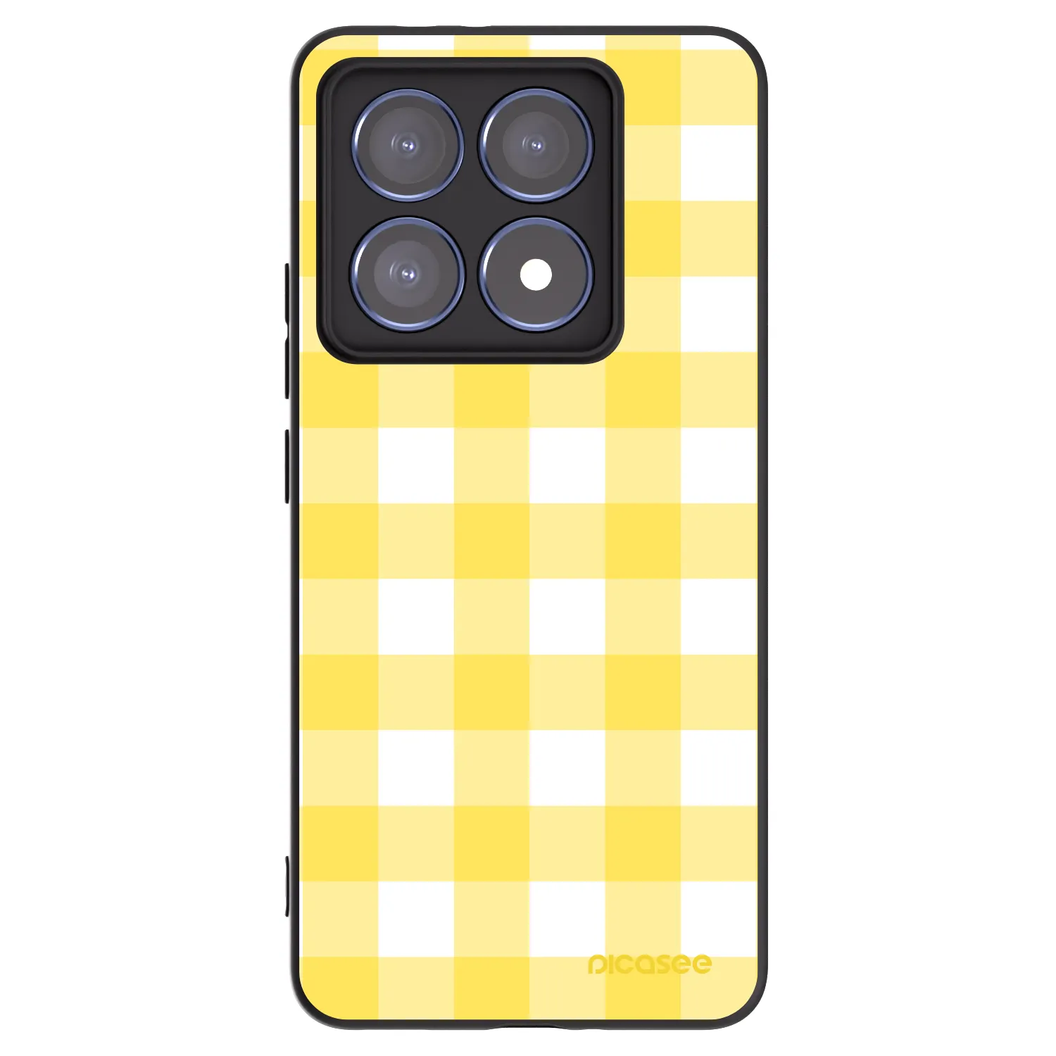 Picasee crna silikonska maskica za Xiaomi 14T Pro - Gride lemon