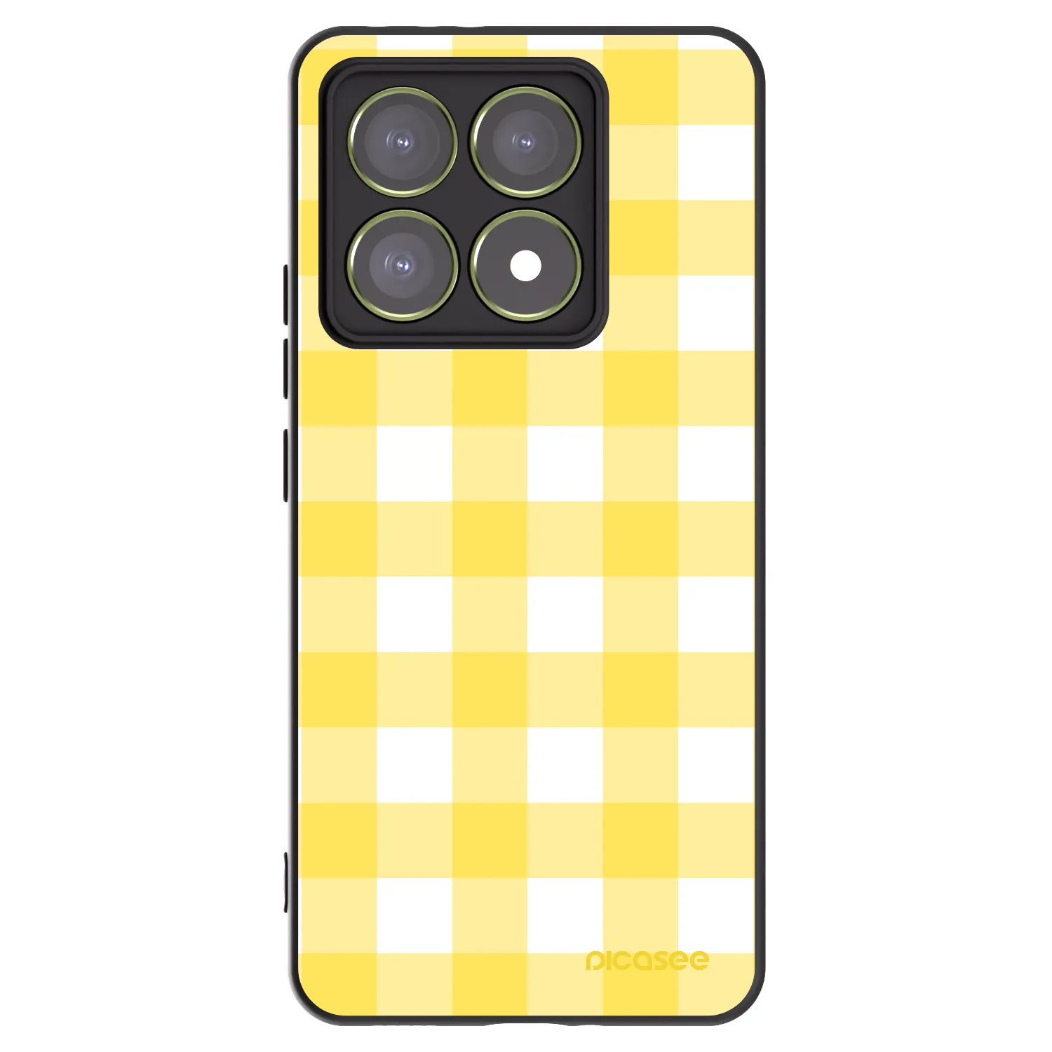 Picasee crna silikonska maskica za Xiaomi 14T - Gride lemon