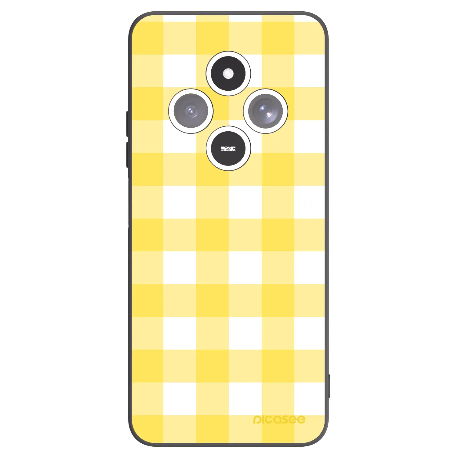 Crna silikonska maskica za Xiaomi Redmi 14C - Gride lemon
