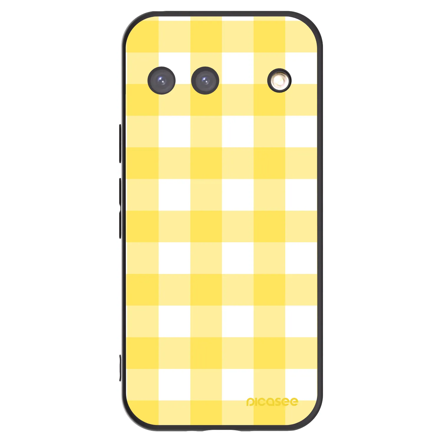 Picasee crna silikonska maskica za Google Pixel 9 - Gride lemon