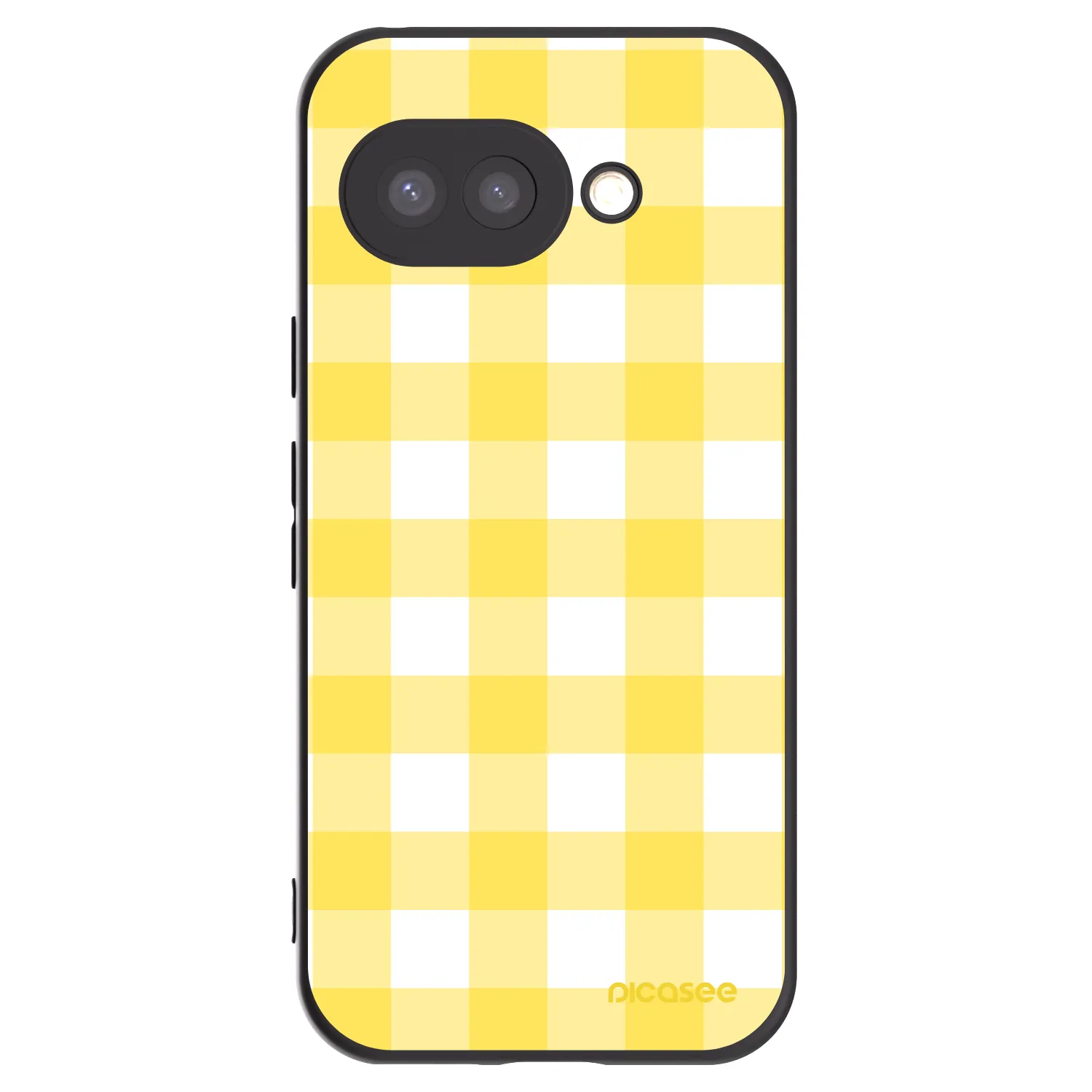 Crna silikonska maskica za Google Pixel 9a - Gride lemon