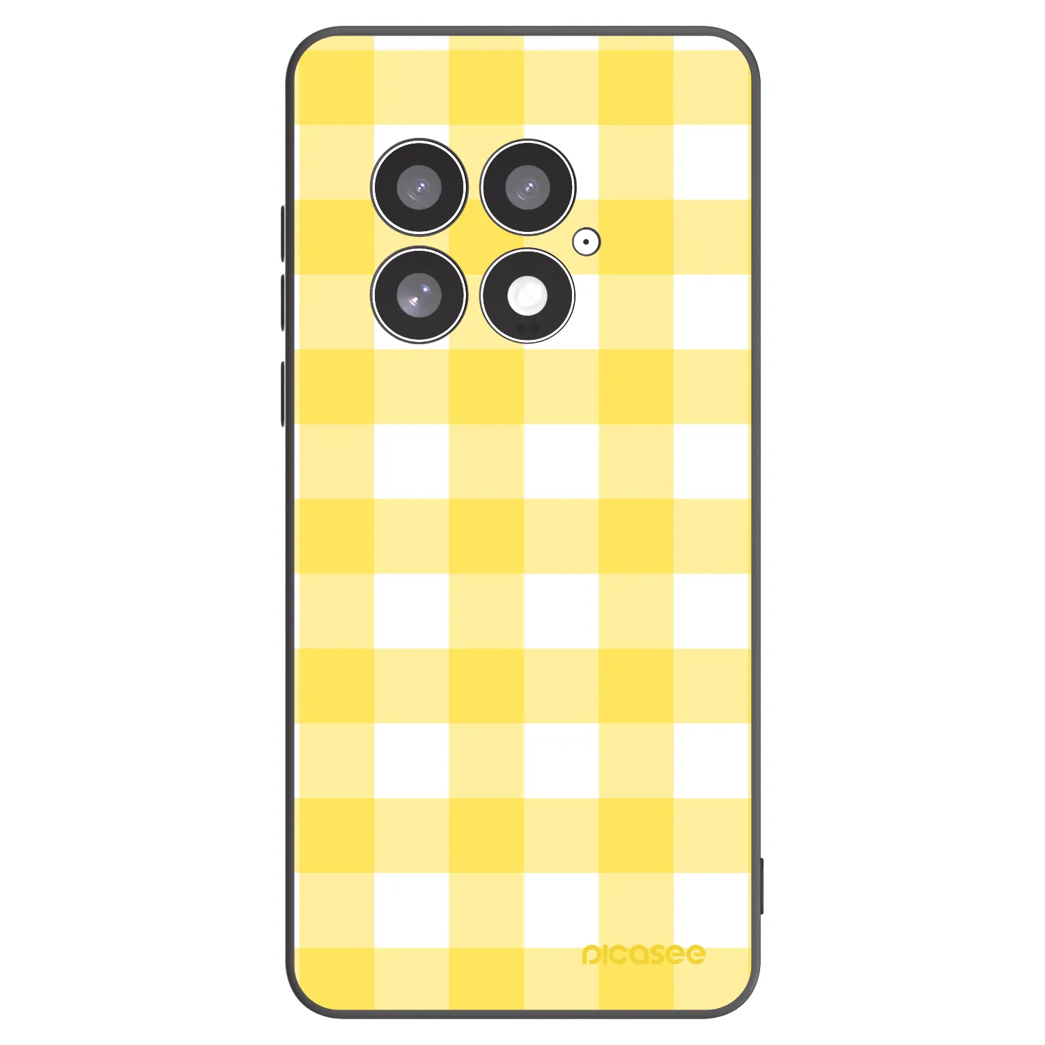 Picasee crna silikonska maskica za OnePlus 13 5G - Gride lemon