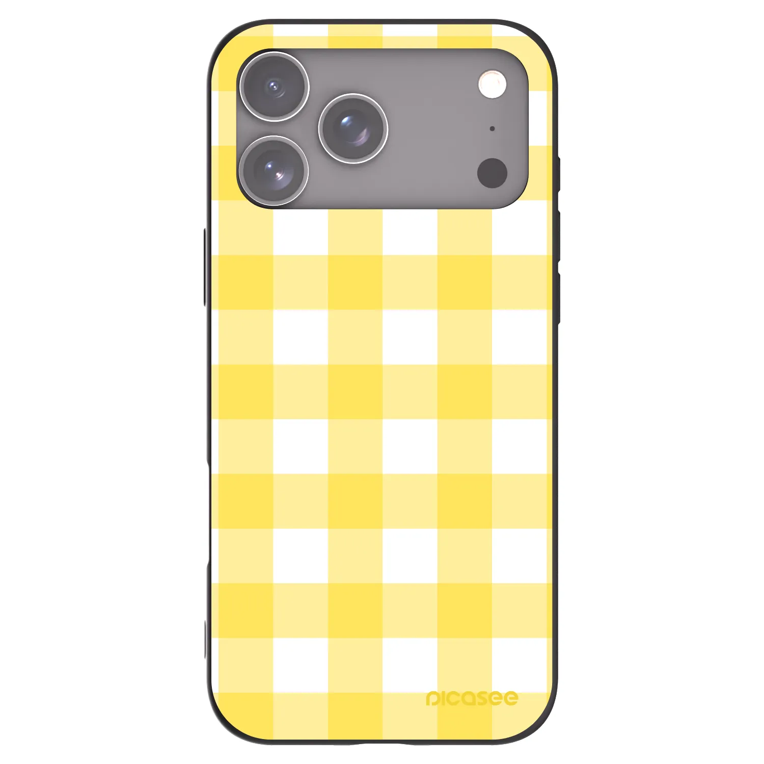 Picasee crna silikonska maskica za Apple iPhone 17 Pro Max - Gride lemon