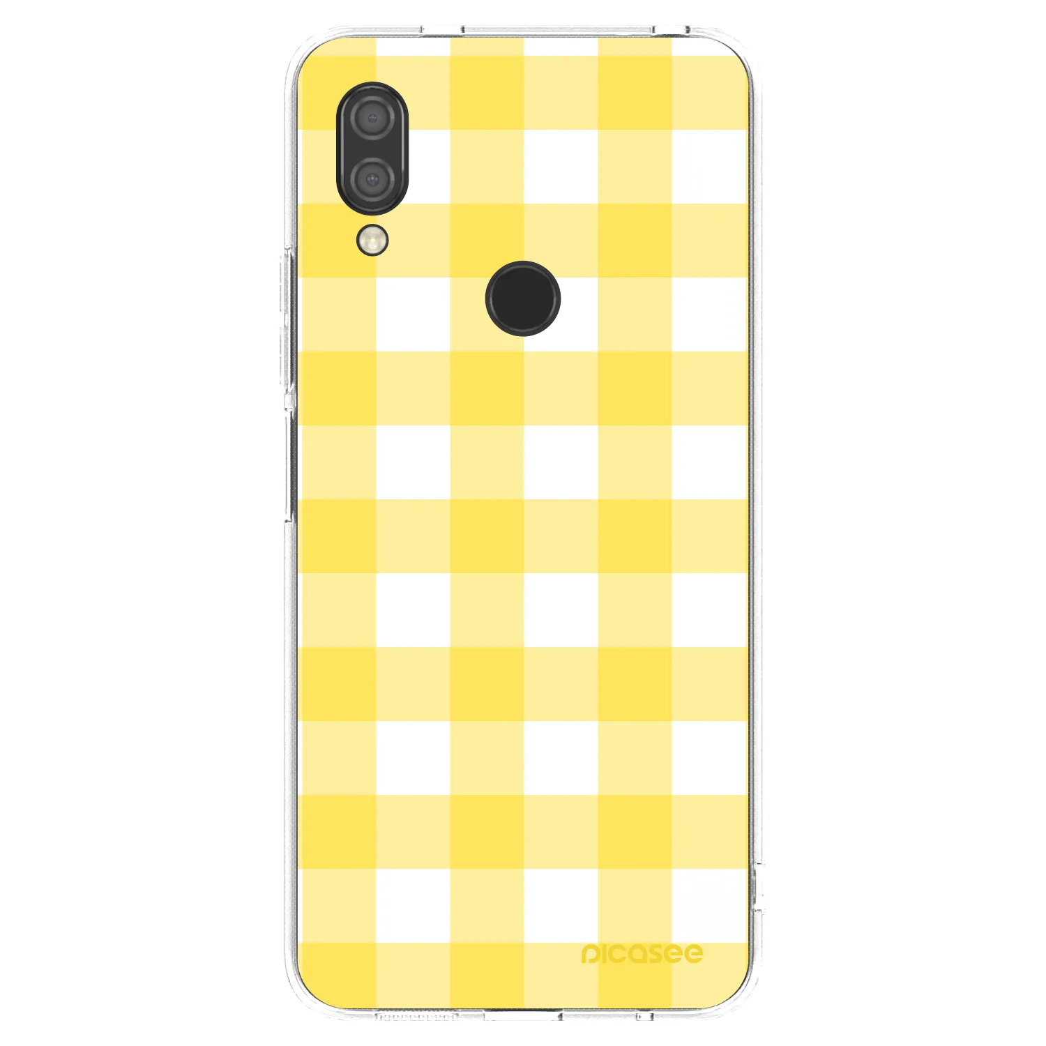 Picasee silikonska prozirna maskica za Xiaomi Redmi 7 - Gride lemon