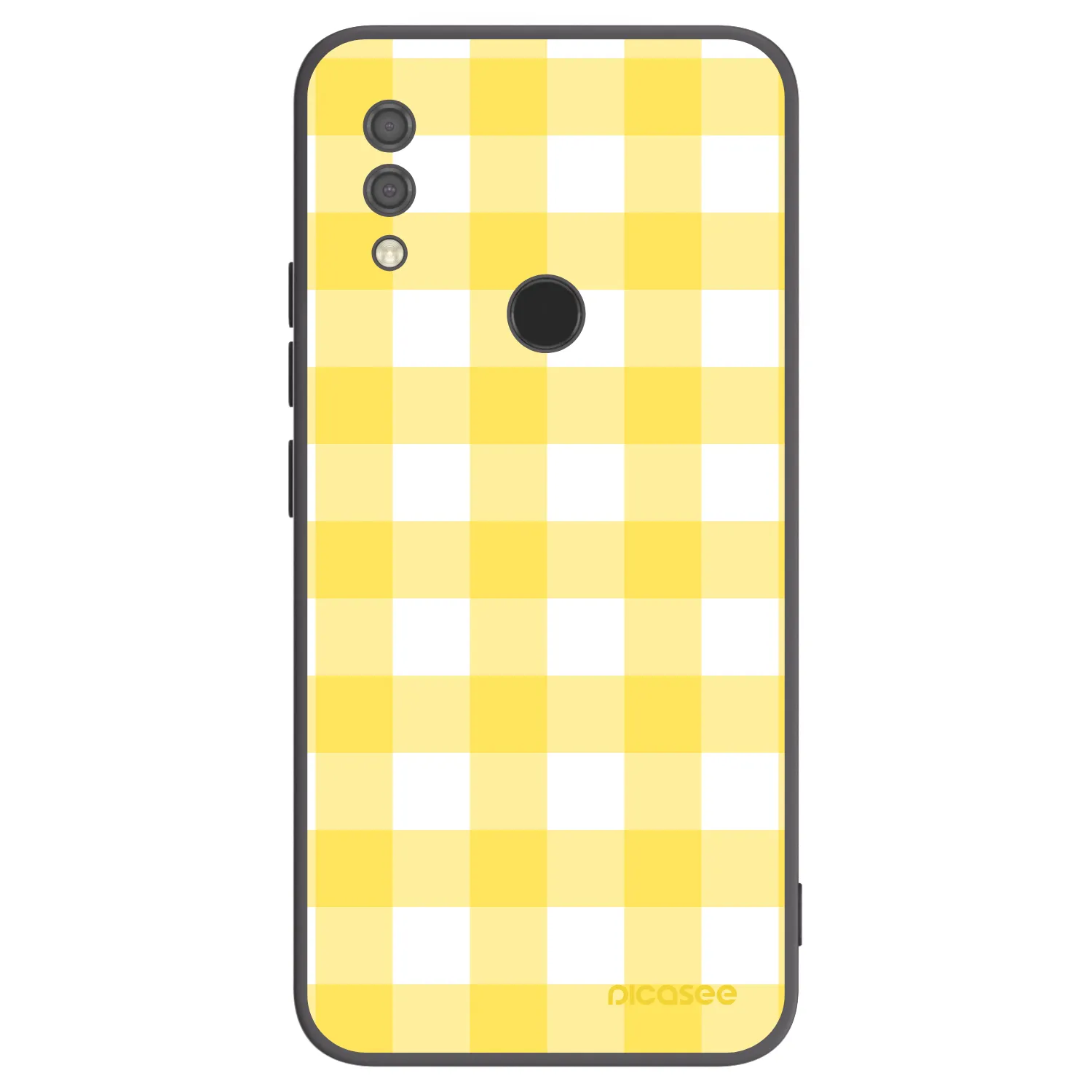 Picasee crna silikonska maskica za Xiaomi Redmi 7 - Gride lemon