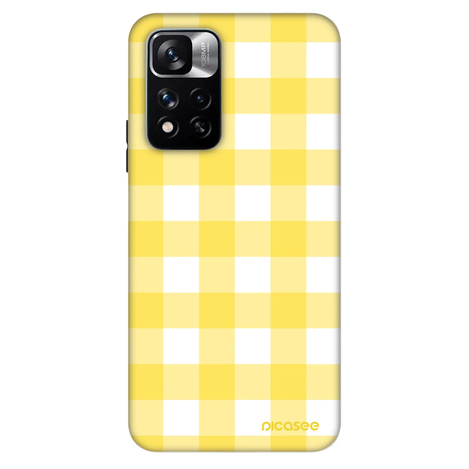 Picasee Fashion Case za Xiaomi Redmi Note 11 Pro 5G - Gride lemon