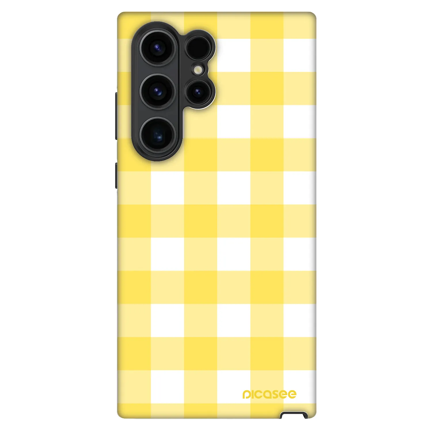 Picasee Fashion Case za Samsung Galaxy S23 Ultra 5G - Gride lemon