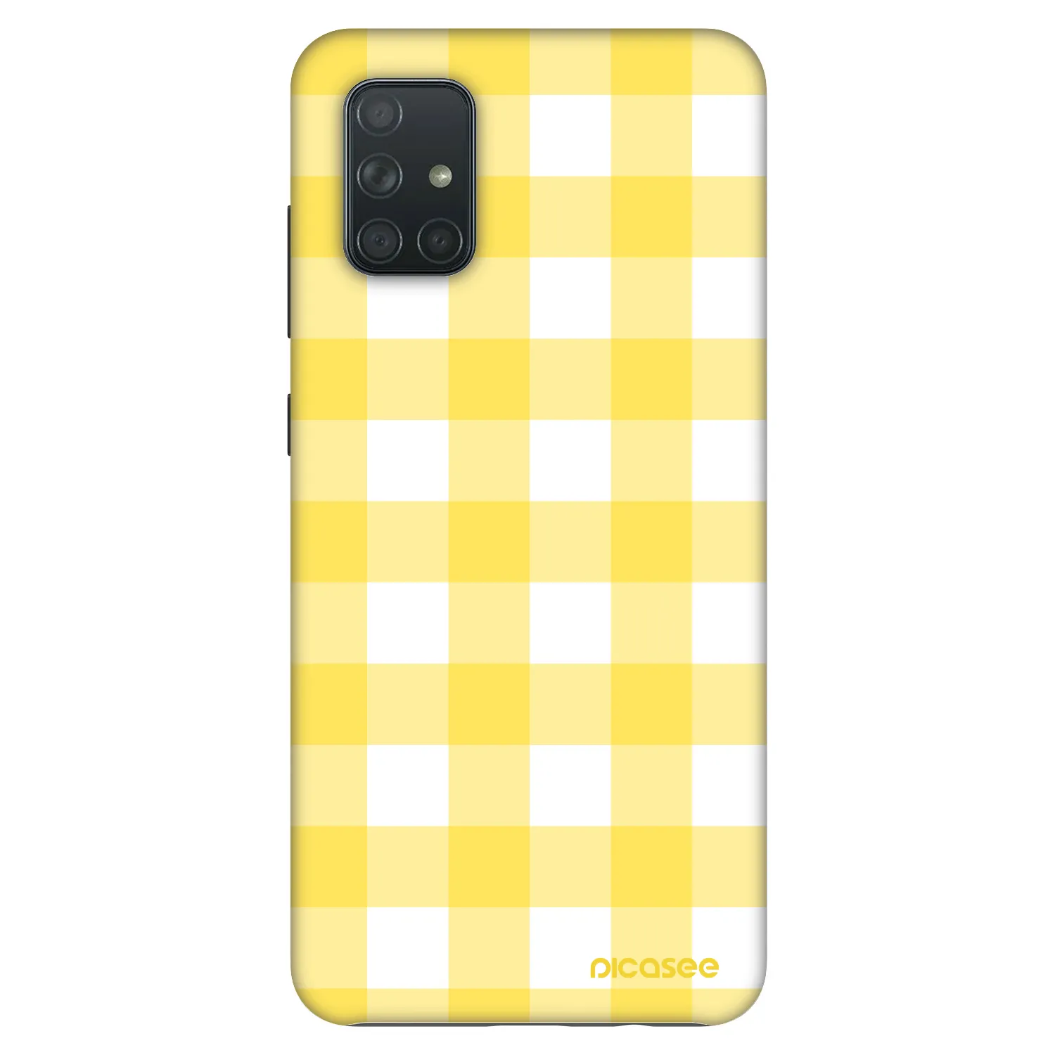 Picasee Fashion Case za Samsung Galaxy A71 A715F - Gride lemon