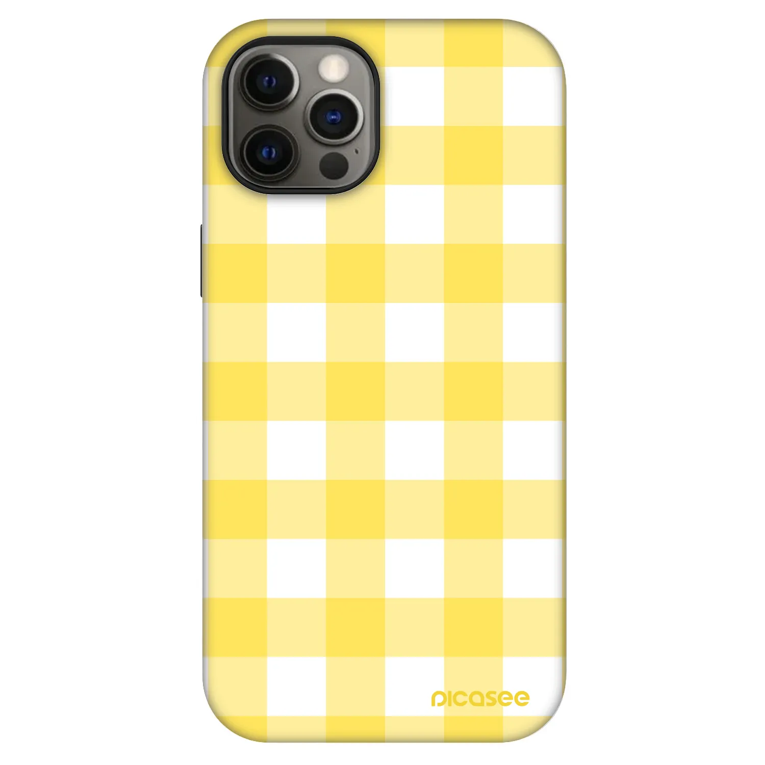 Picasee Fashion Case MagSafe za Apple iPhone 12 Pro - Gride lemon