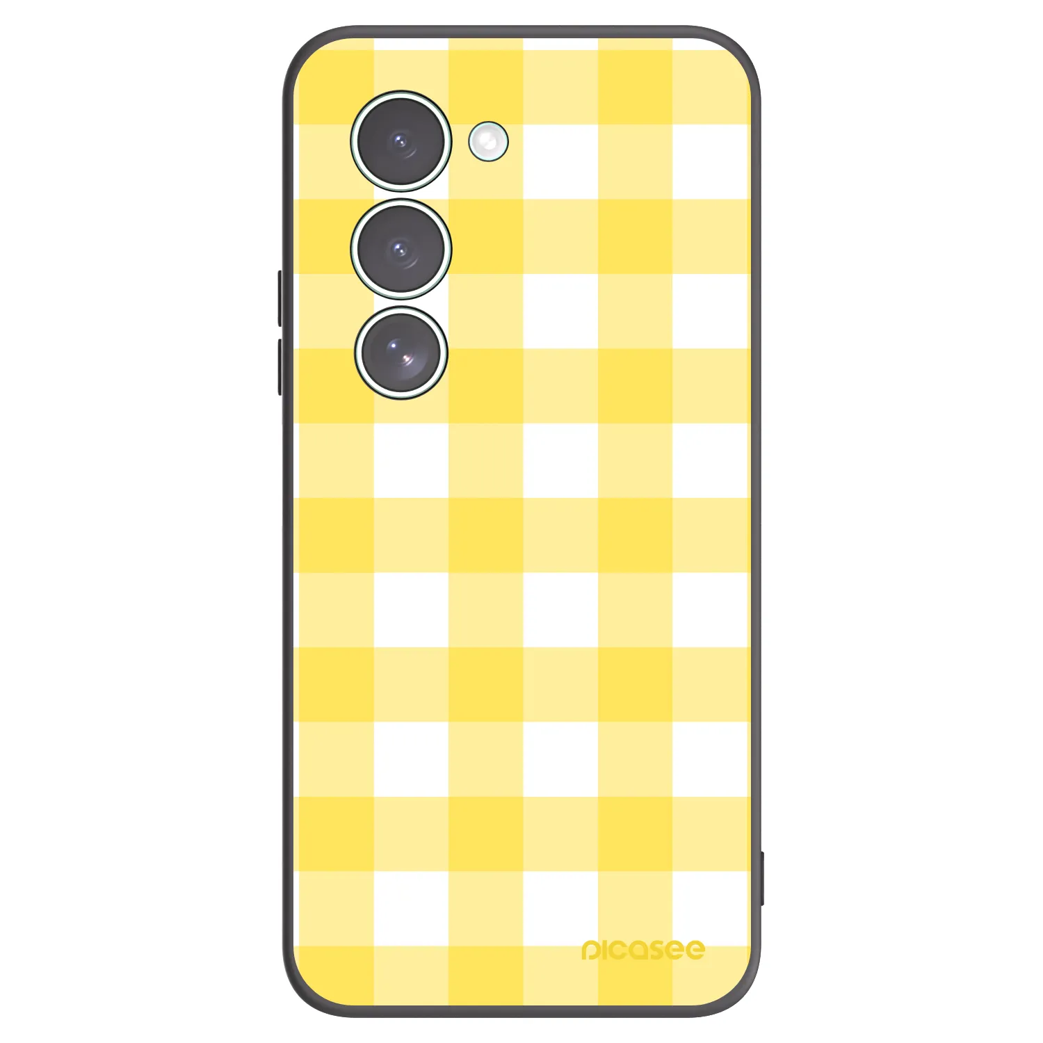 Picasee crna silikonska maskica za Xiaomi Redmi 15 5G - Gride lemon