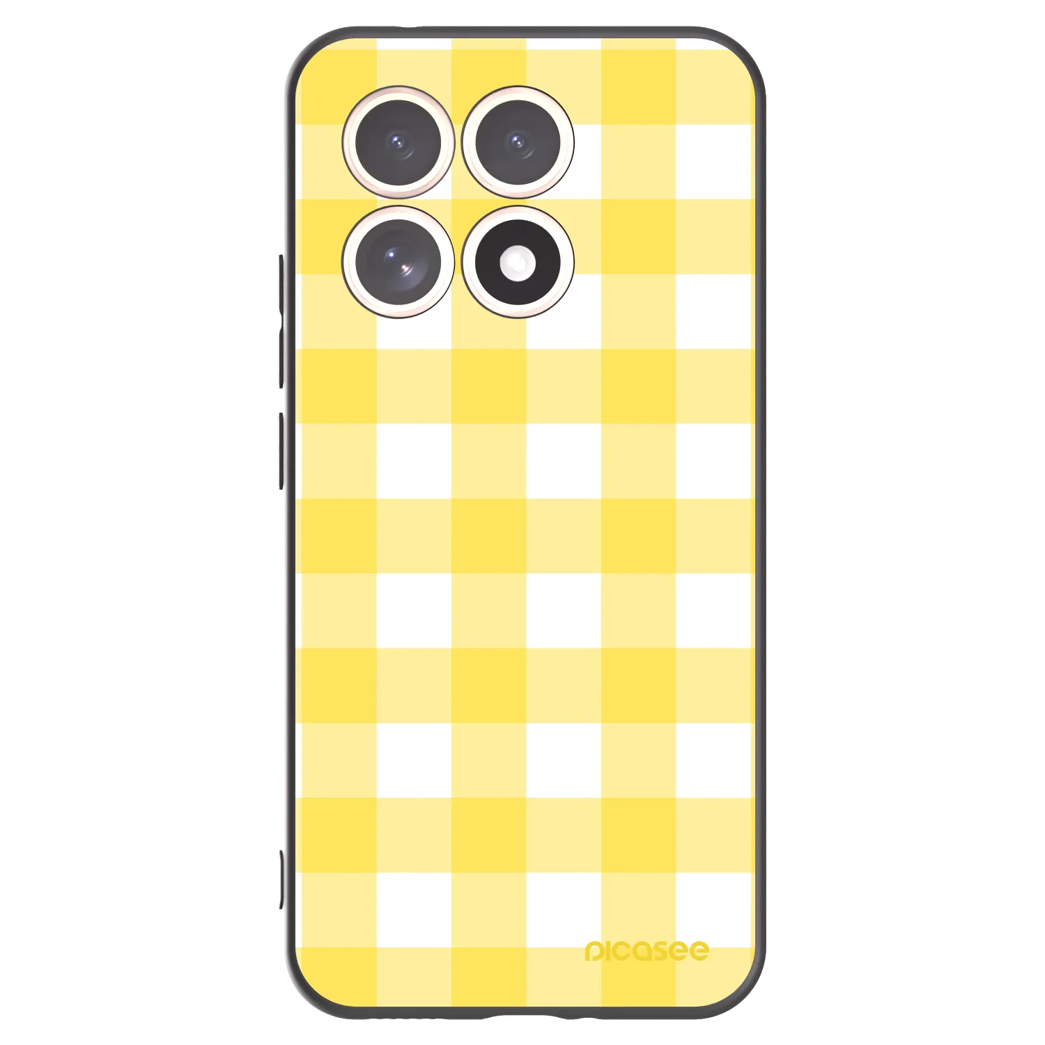 Picasee crna silikonska maskica za Xiaomi 15T - Gride lemon